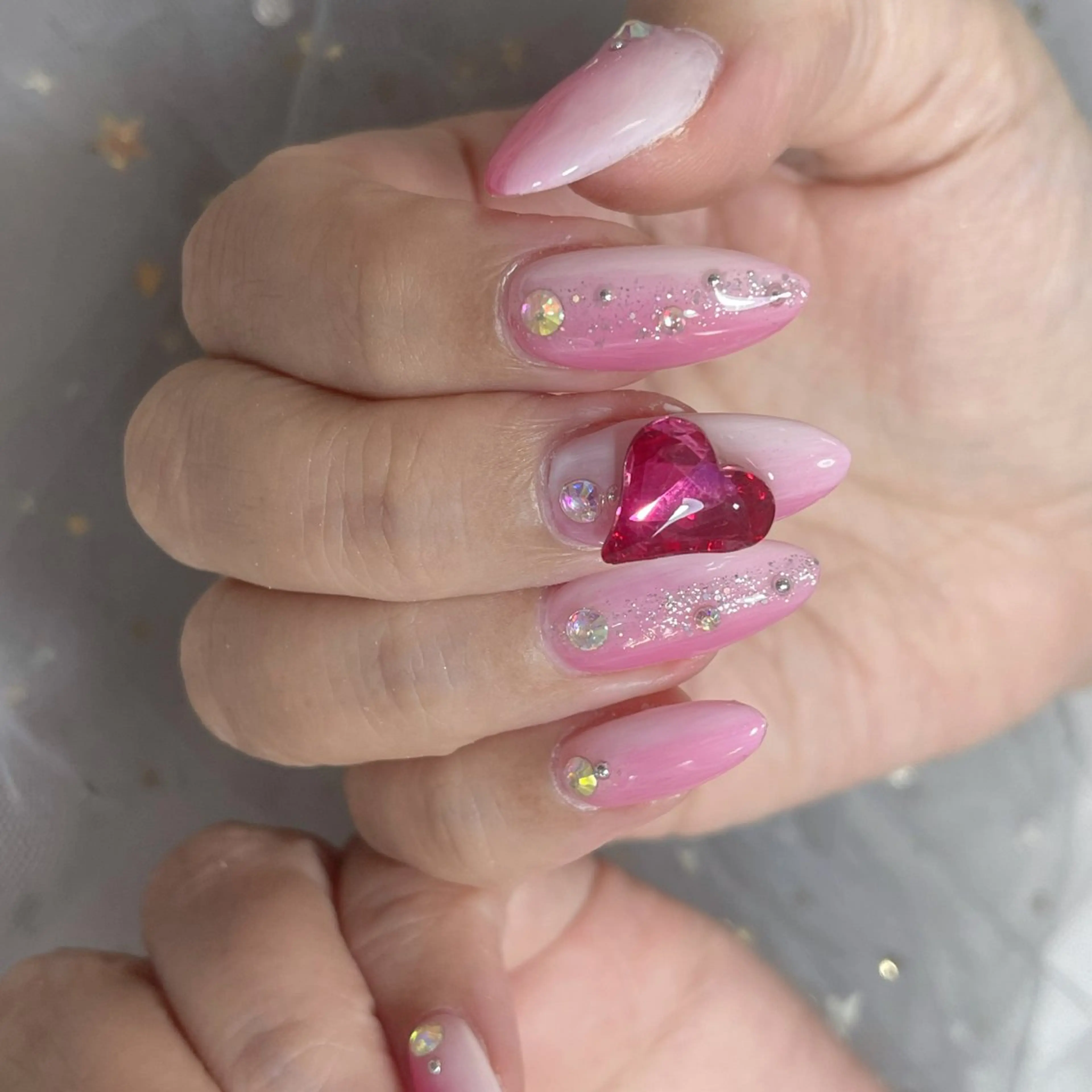 ネイル ハンドネイル 🎀ネイルサロン エクラYUI🎀のネイルデザイン