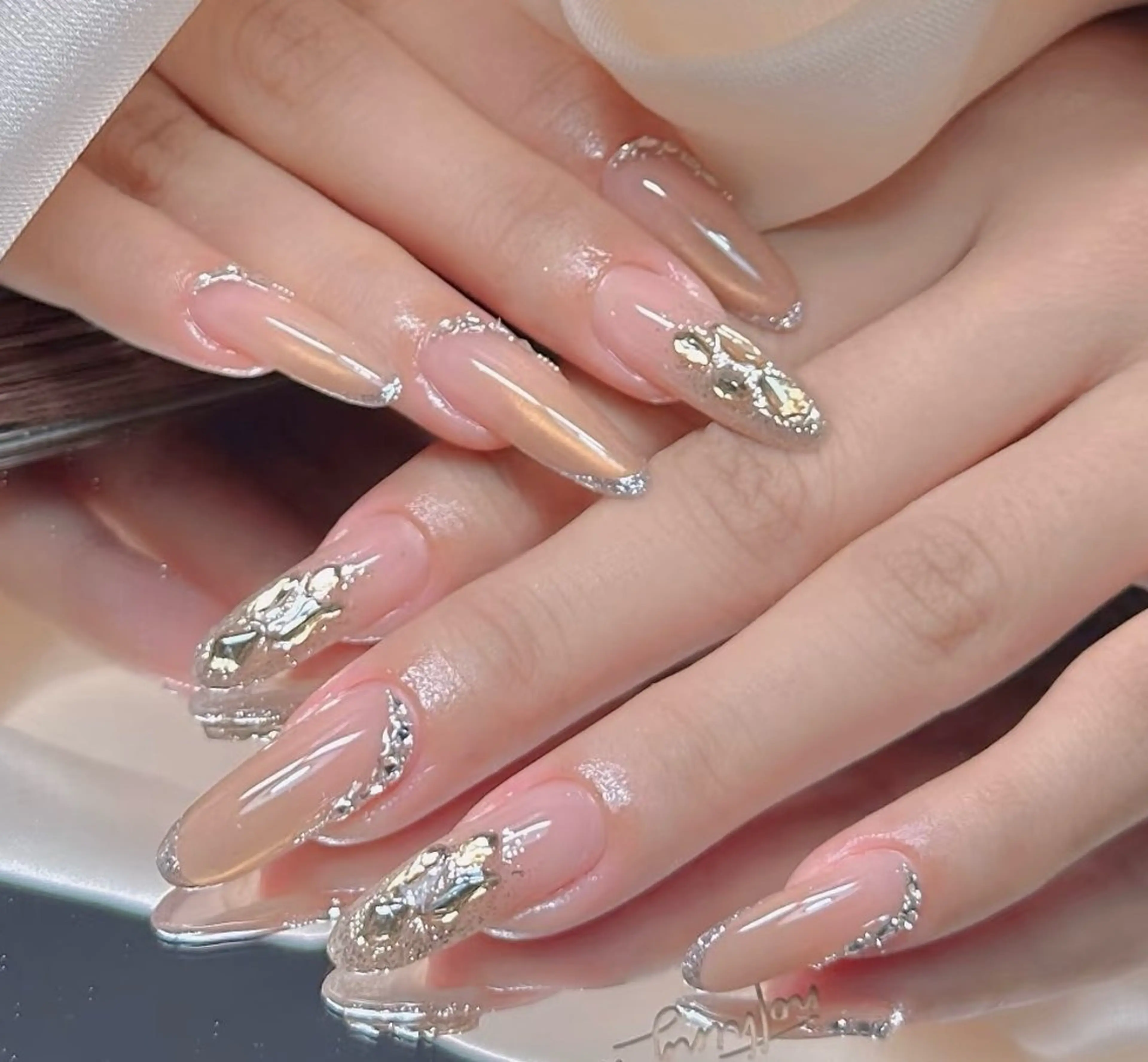 ネイル Nail Salon Cutie所属・Nice ✨チップ オフ無料專門店💕のネイルデザイン