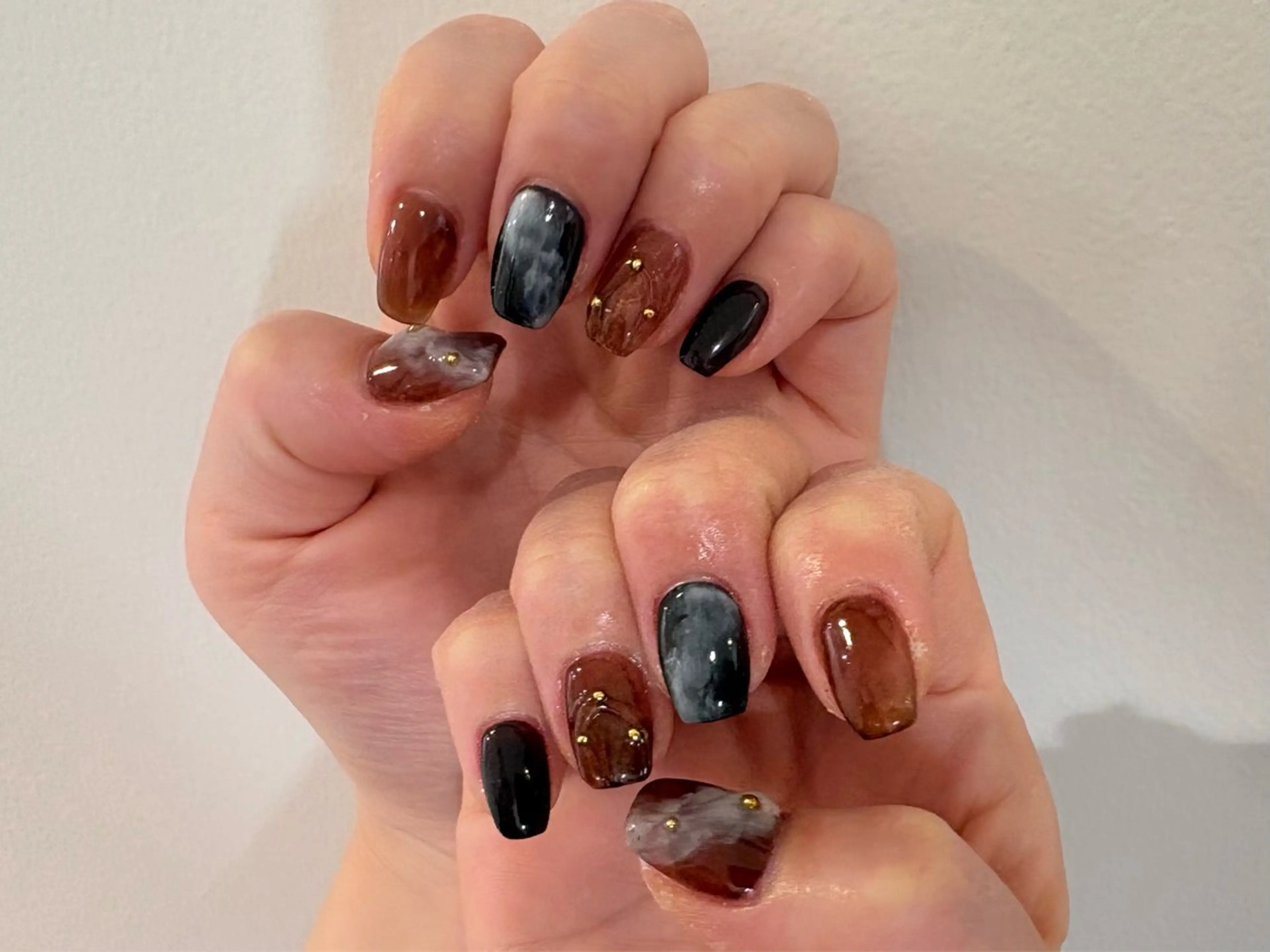 ネイル ニュアンスネイル ハンドネイル Plus Ehiku /Ayakaのネイルデザイン