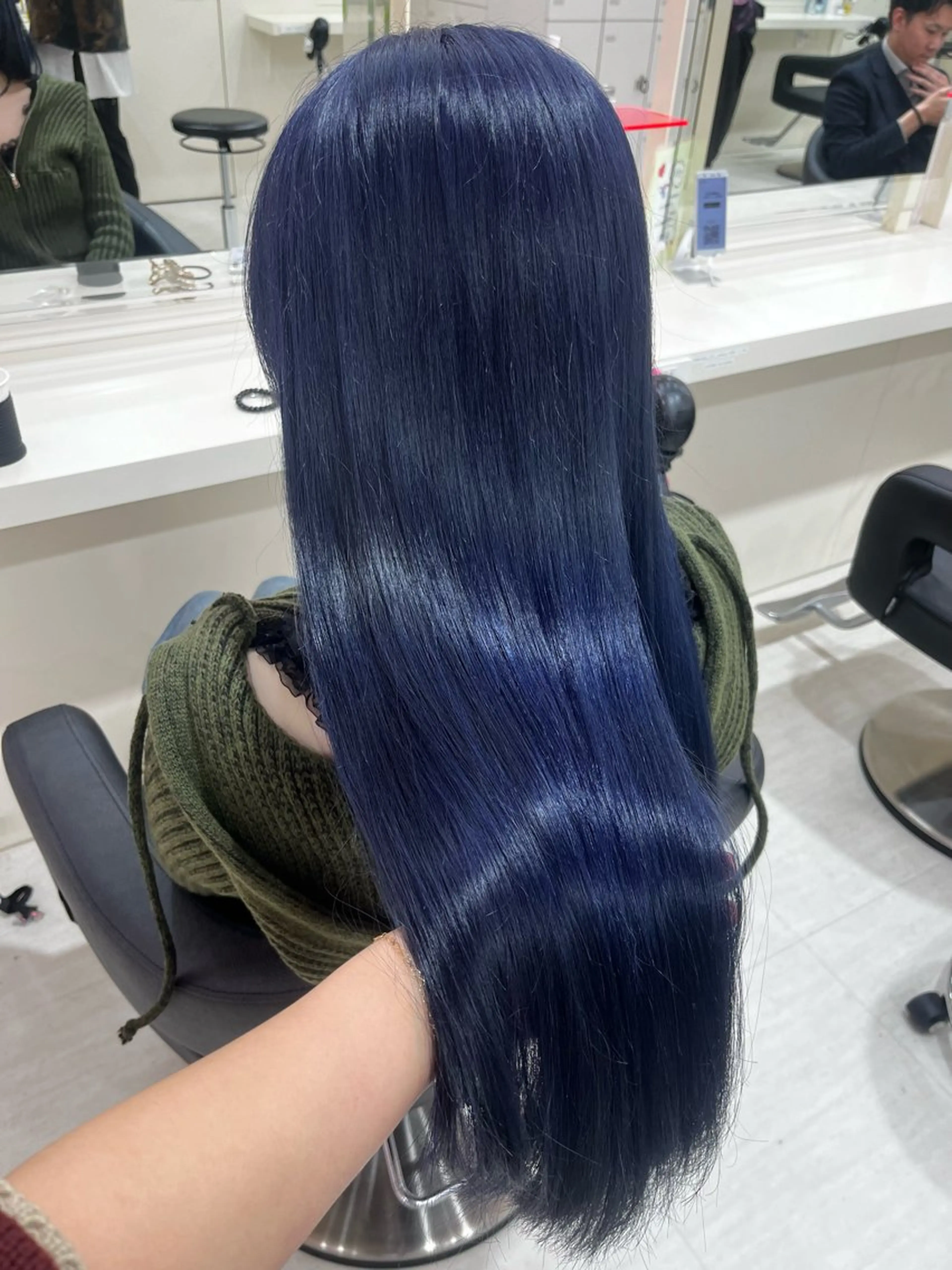 ミディアム カラー ヘアカラー 💟RINNA 艶カラー💟のヘアスタイル