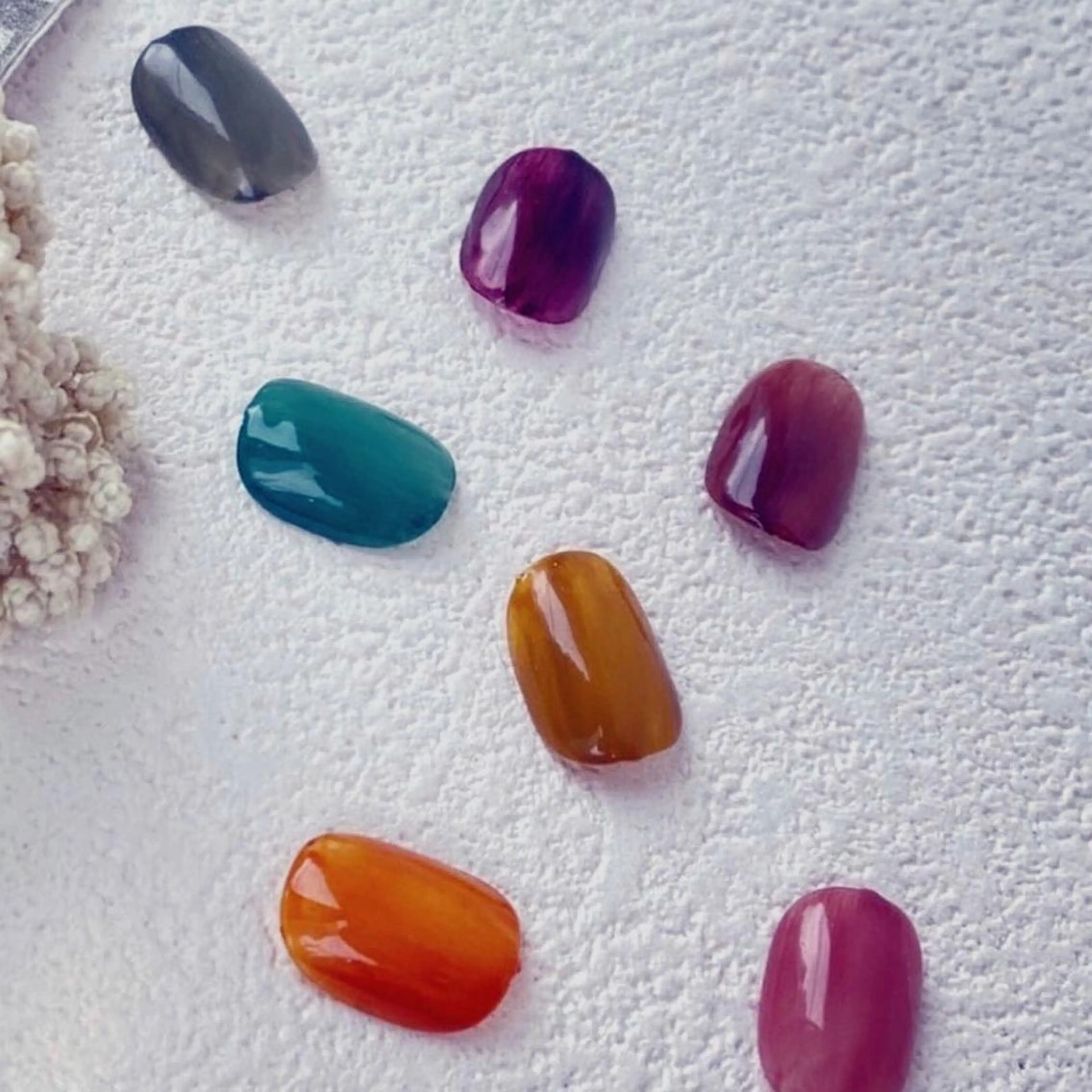 【平日限定】ムラ塗りワンカラー　￥3960の写真