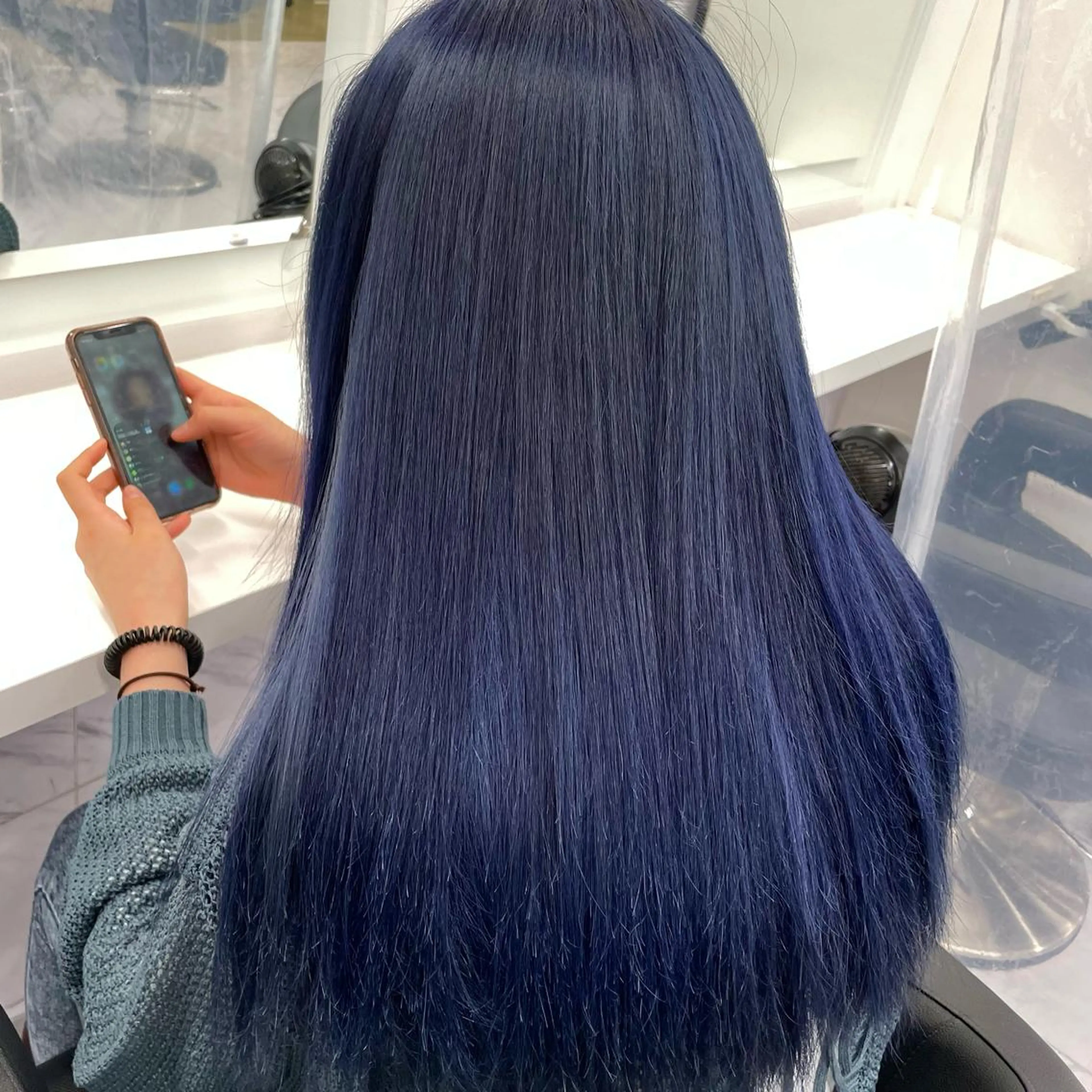 セミロング カラー *モデル募集🤍横浜 透明感カラー🫧のヘアスタイル