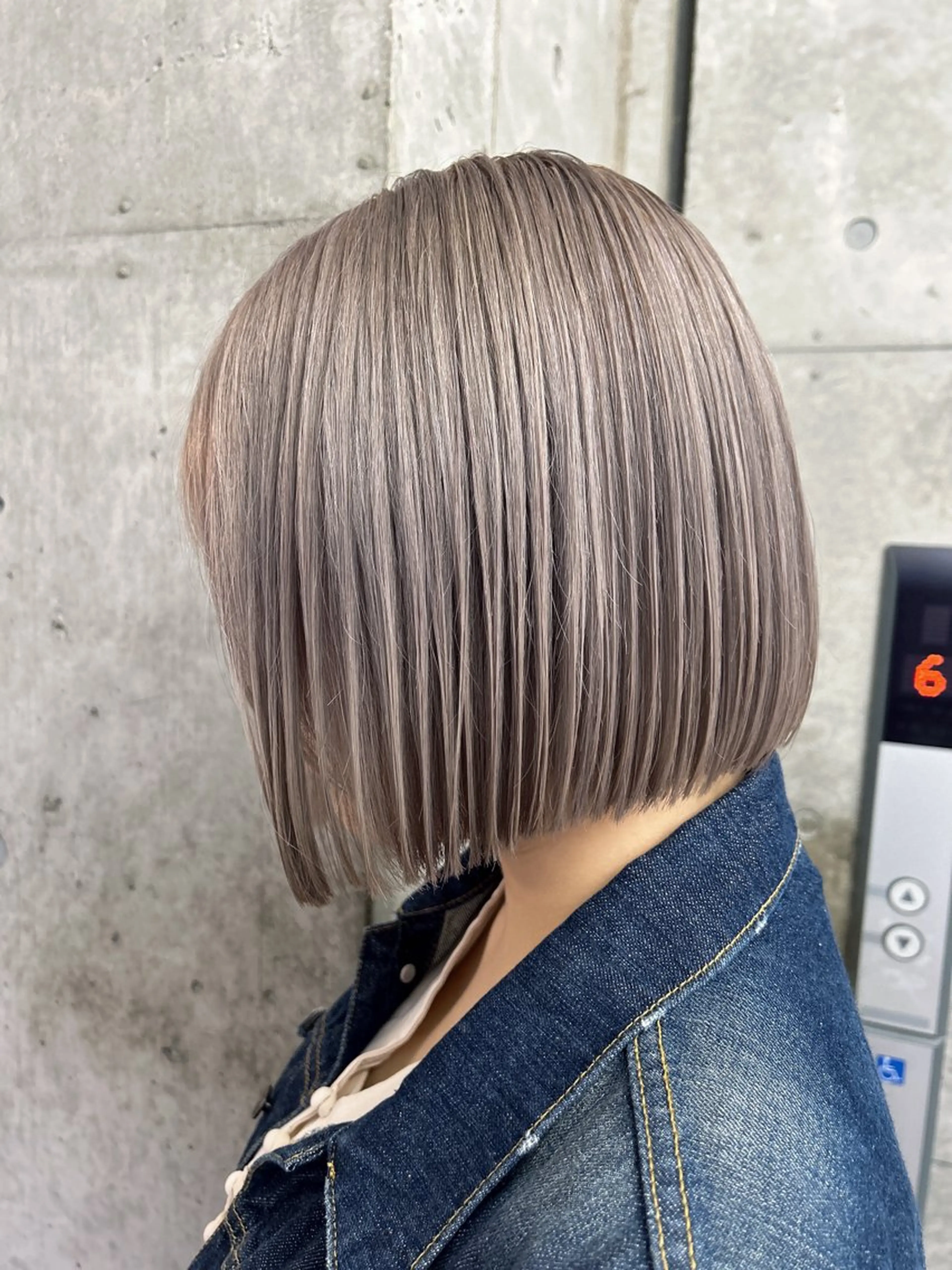 ミディアム カラー ヘアカラー トリートメント 🎨デザイン🥇 美髪・艶髪　日暮千敬のヘアスタイル