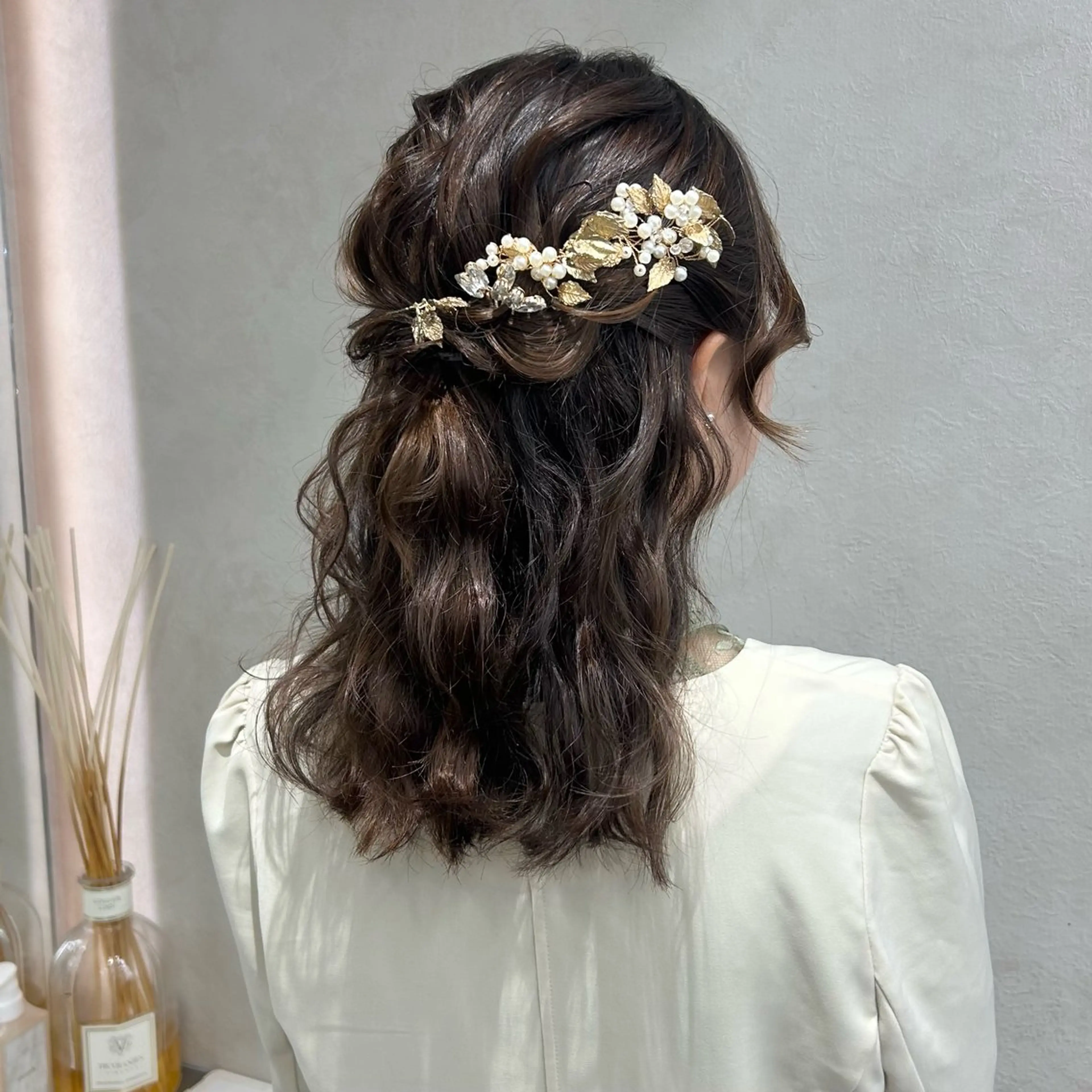 ヘアアレンジ monaヘアアレンジ 🎀/お呼ばれのヘアスタイル