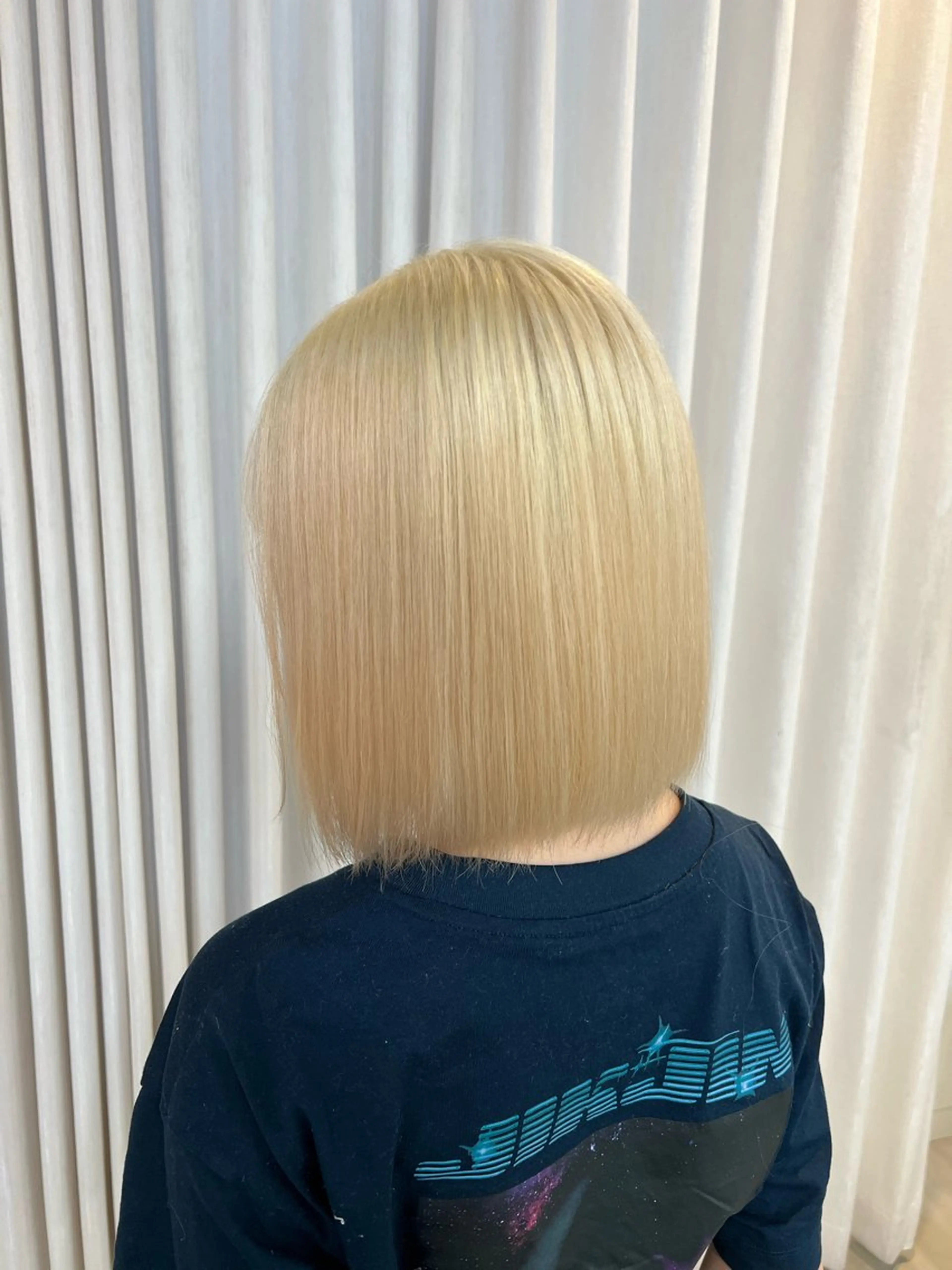 ミディアム カラー 抜きっぱなしブロンド ブロンド Maelle 元町【マエル】所属・rococo./ 清穏🌈💗🦋のマツエク・マツパデザイン