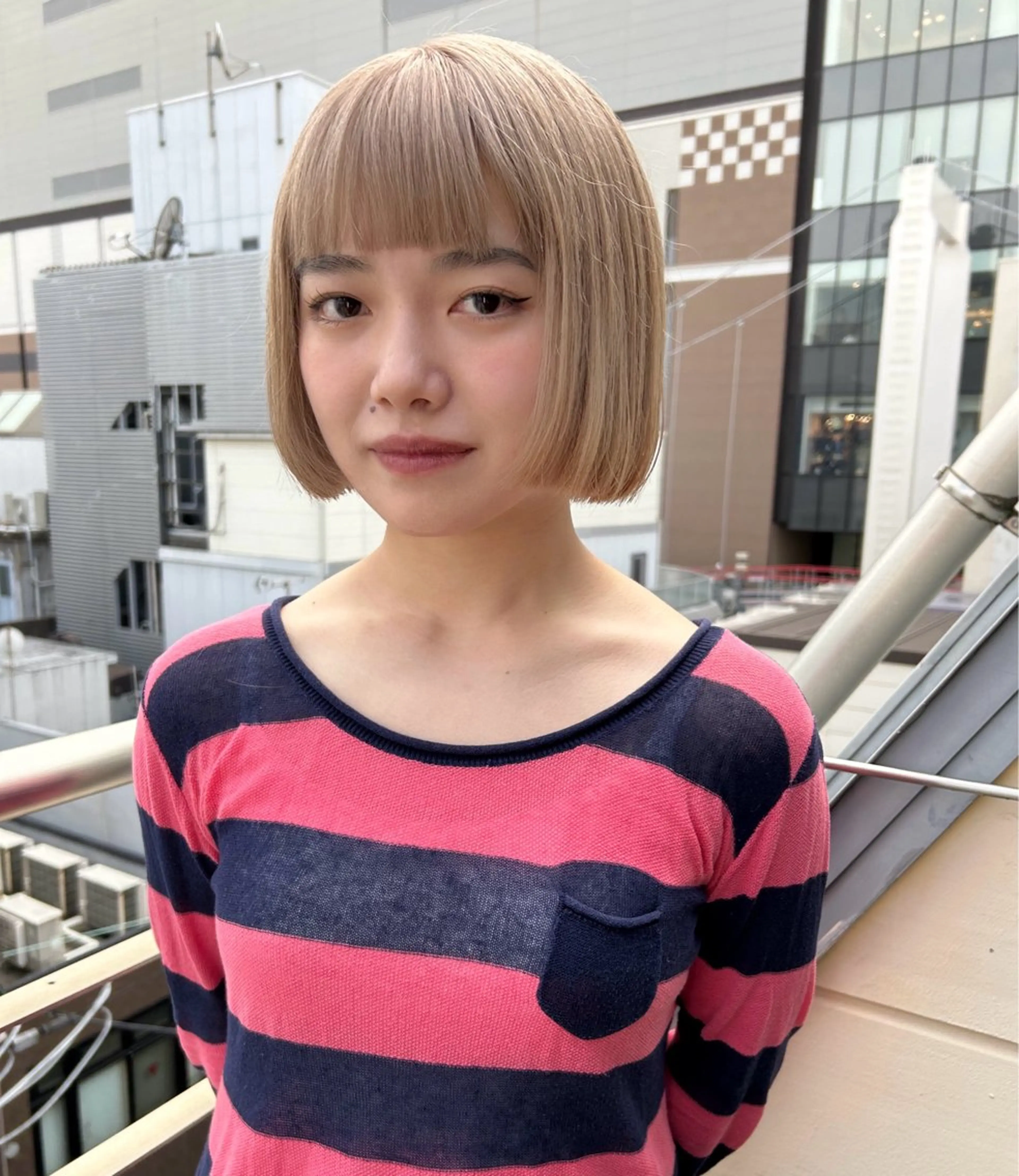 ミディアム カラー land所属・透明感カラー/レイヤ ー🌙Honokaのヘアスタイル