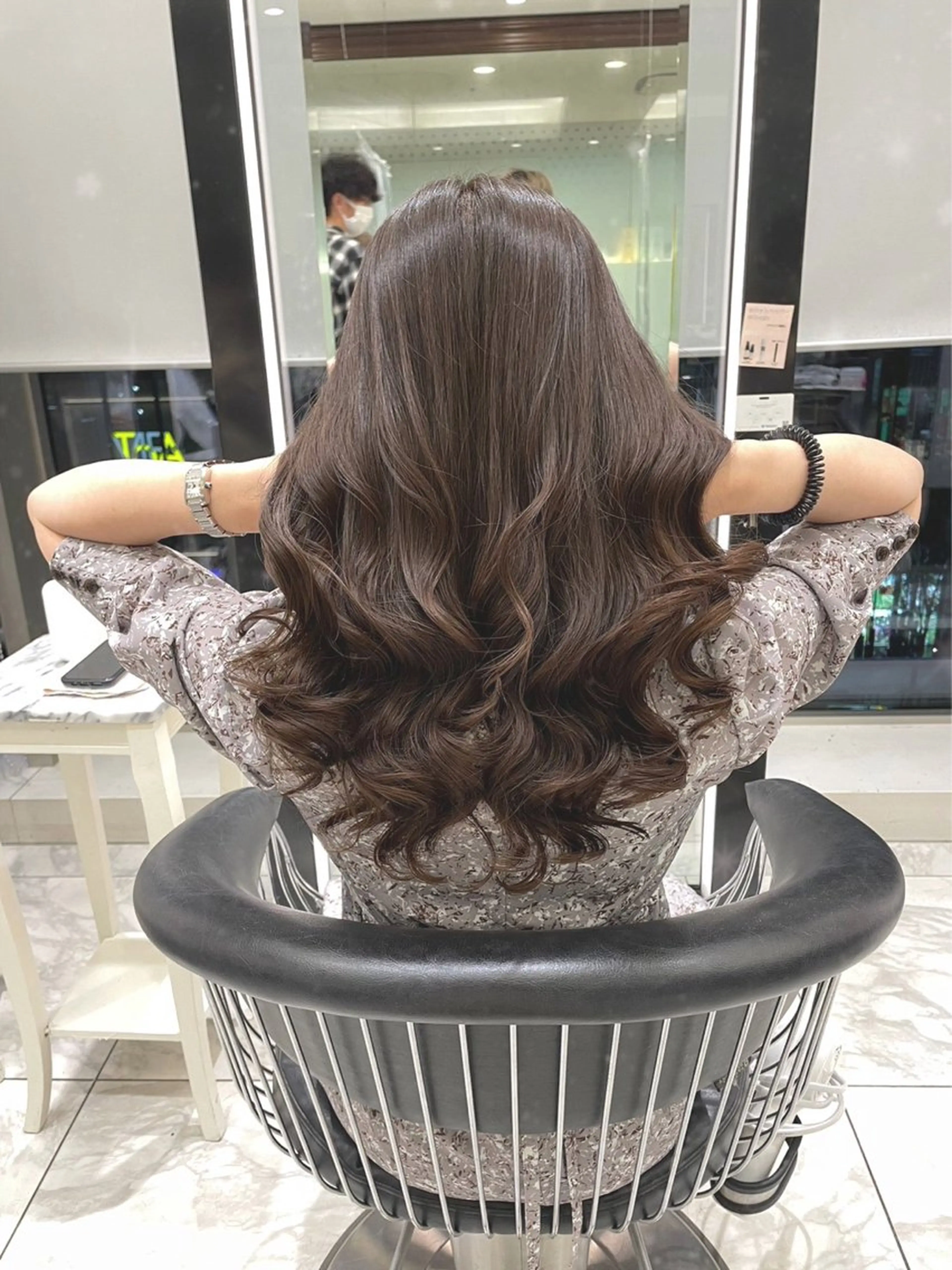 ロング ace share salon所属・韓国風パーマ/ 菅沼 成郷のヘアスタイル