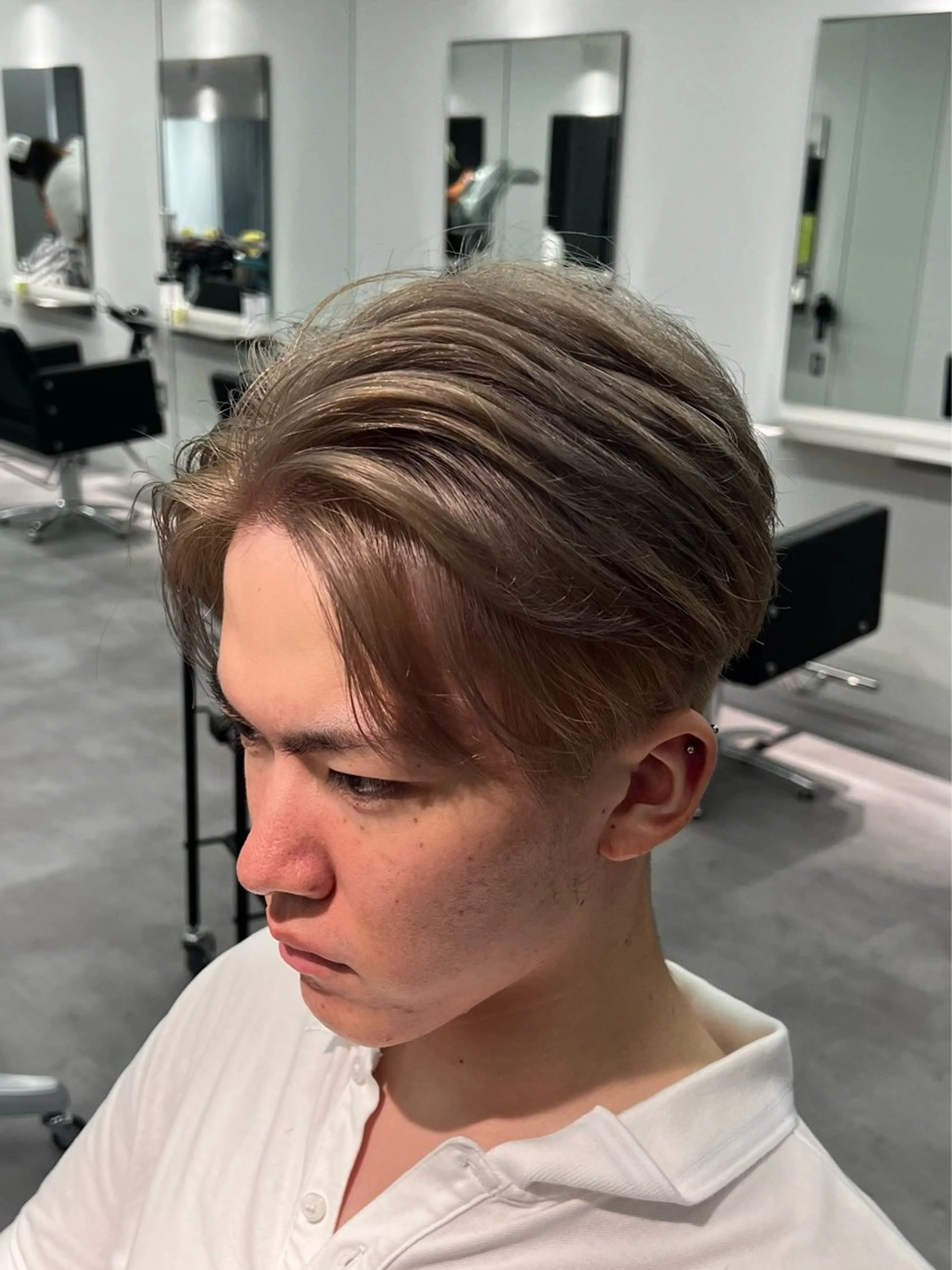 カラー メンズ ヘアカラー 山下 光太郎のヘアスタイル