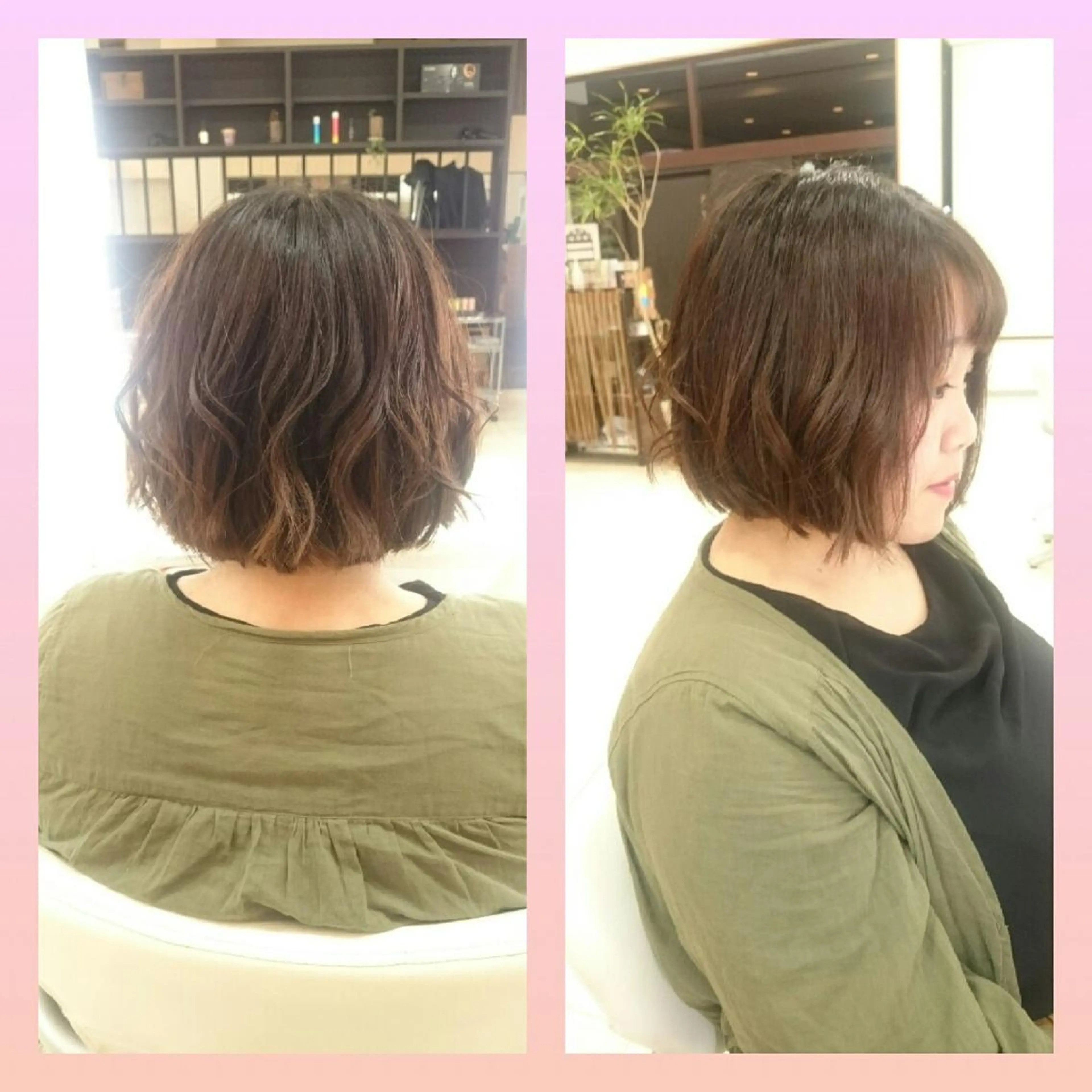 ショート ボブ ｷﾝｼﾞｮｳ ｴﾅﾐのヘアスタイル