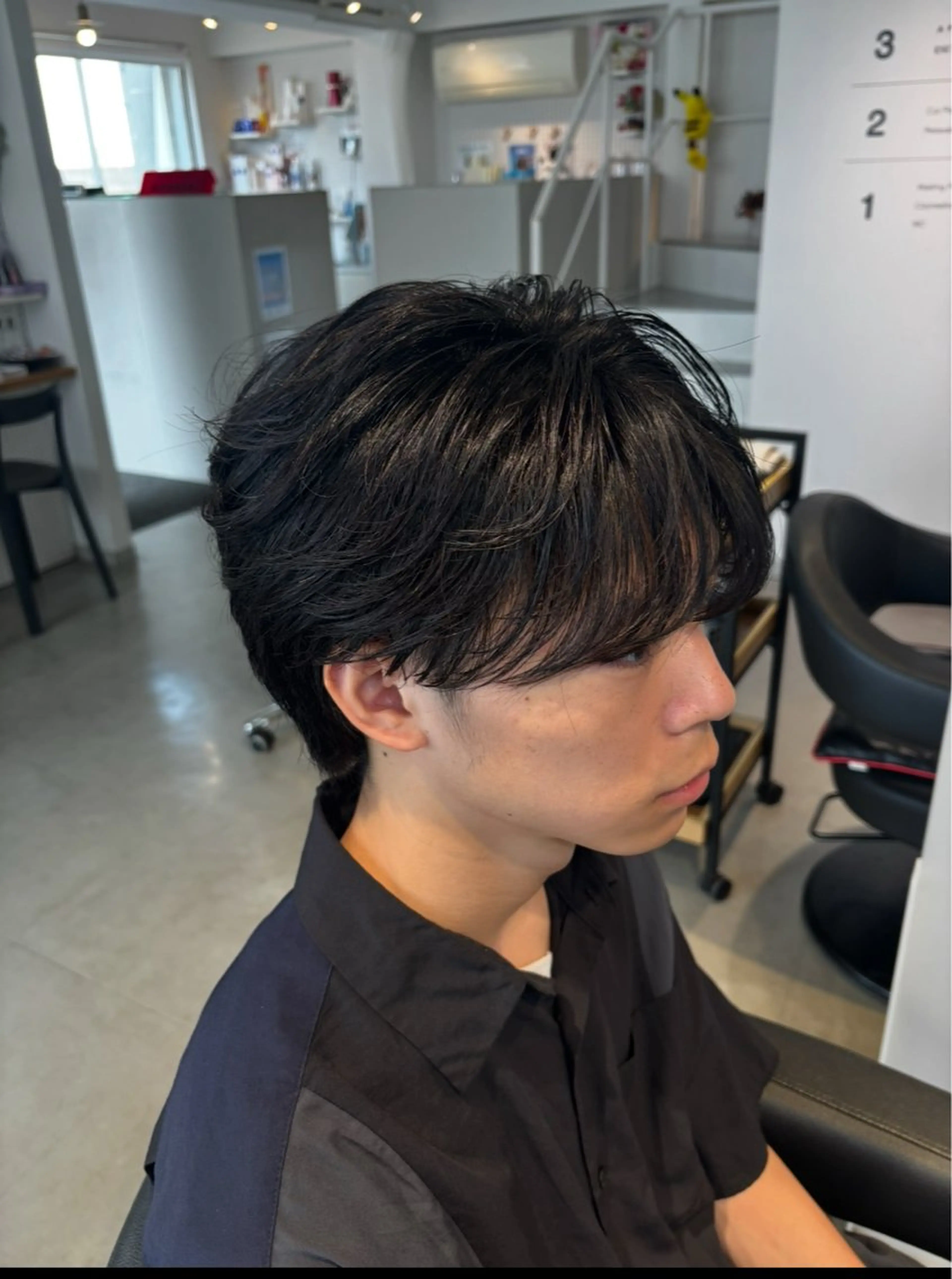 ショート メンズ lumier juriaのヘアスタイル
