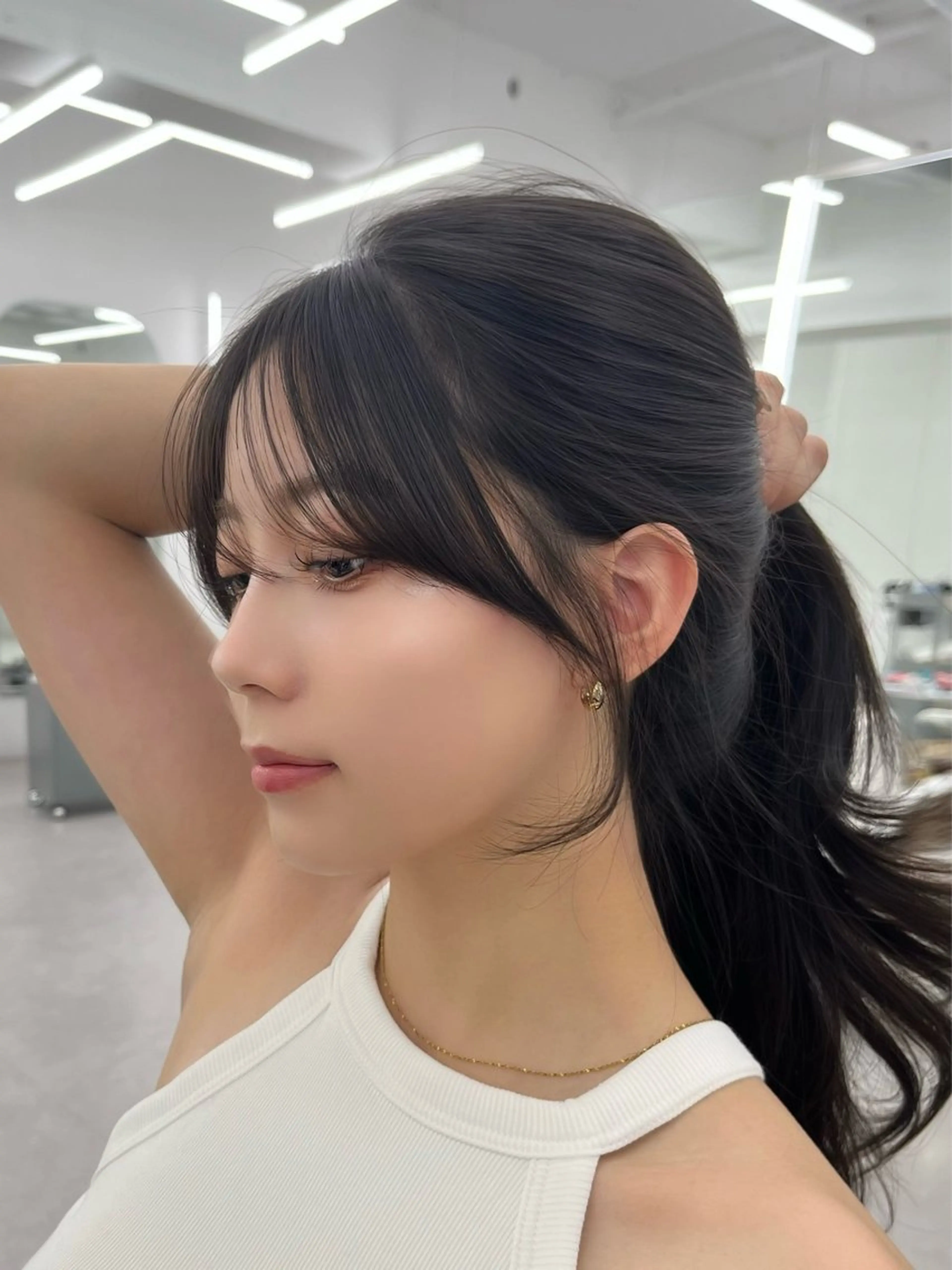 ロング カラー カット ヘアカラー トリートメント レイヤーカット顔周り /アレンジ伊藤彪真のヘアスタイル