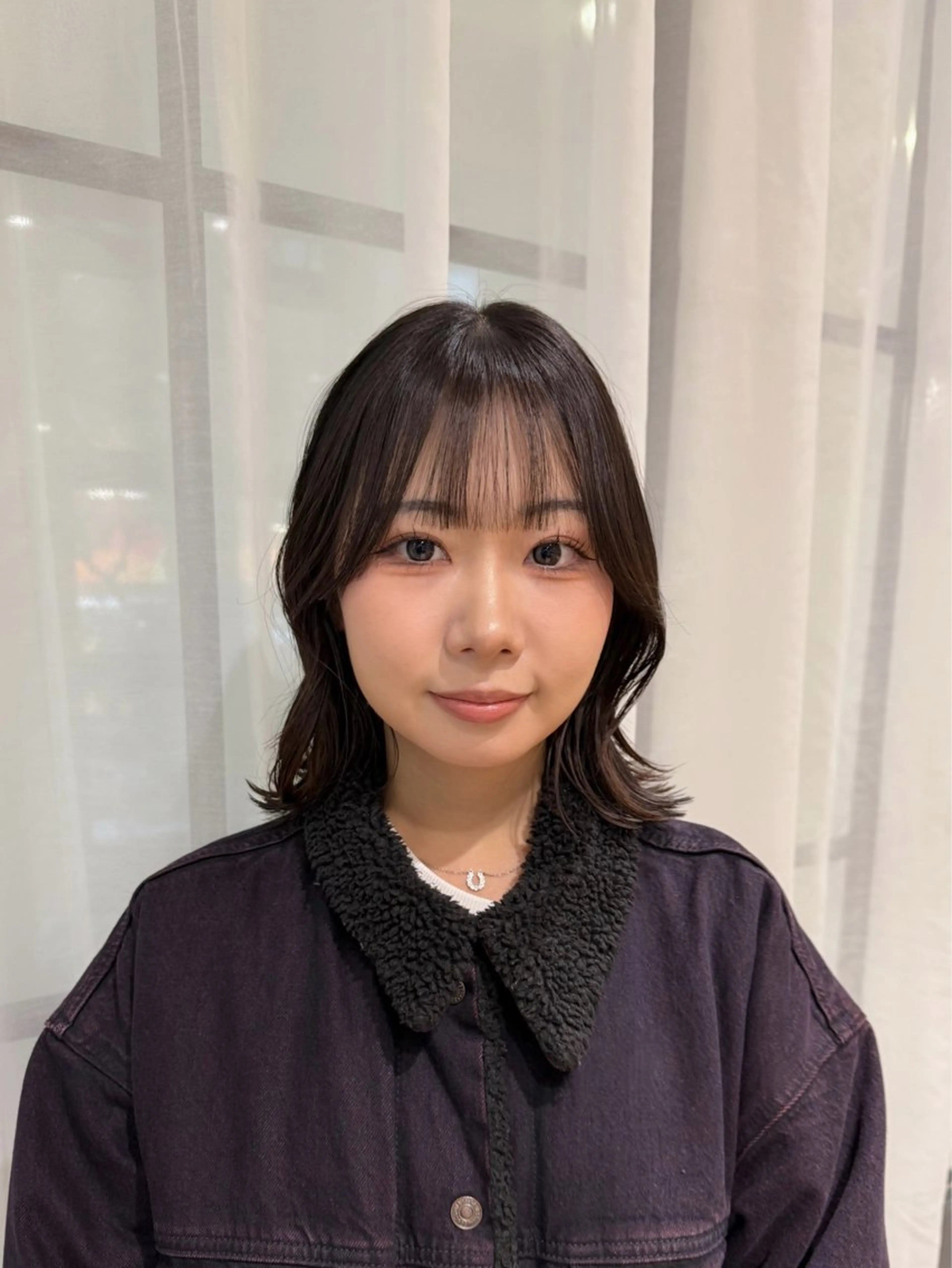 ミディアム ボブ くびれヘア カット Lumier de mashu所属・nana/ボブ/ レイヤー/メンズのヘアスタイル