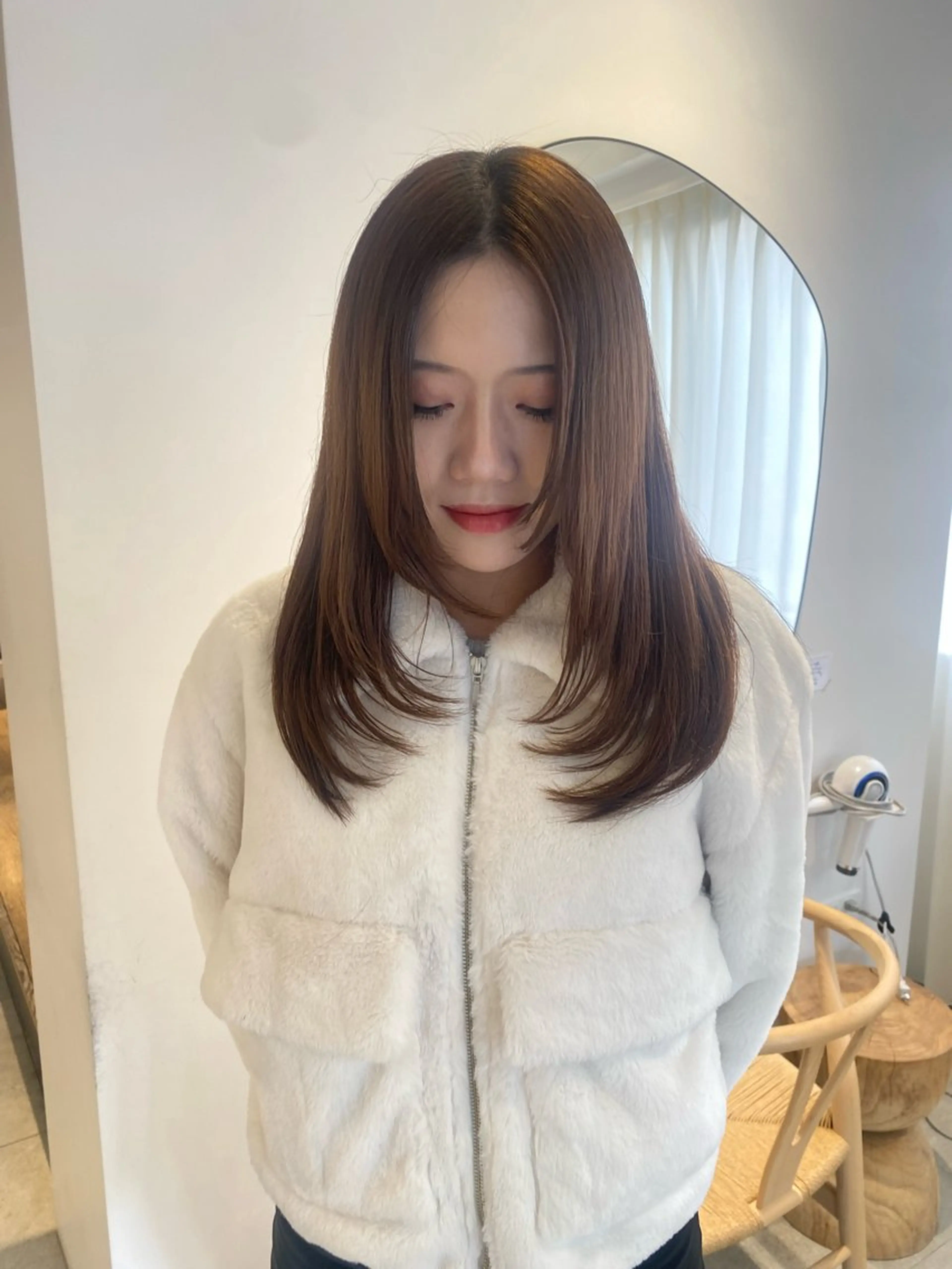 ロング knock所属・knock　國友 華乃のヘアスタイル