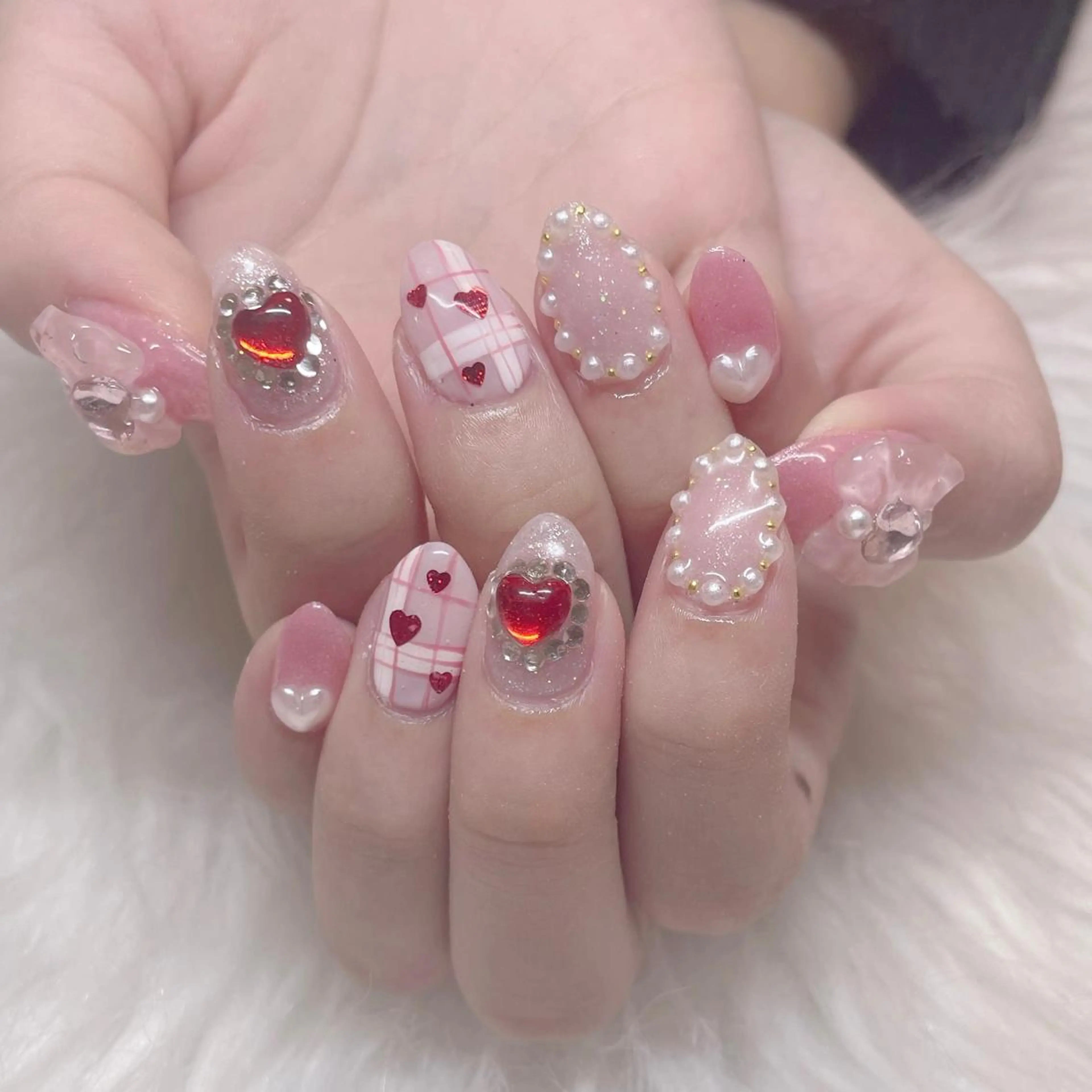 ネイル ハンドネイル Mari 🎀六月移転のネイルデザイン