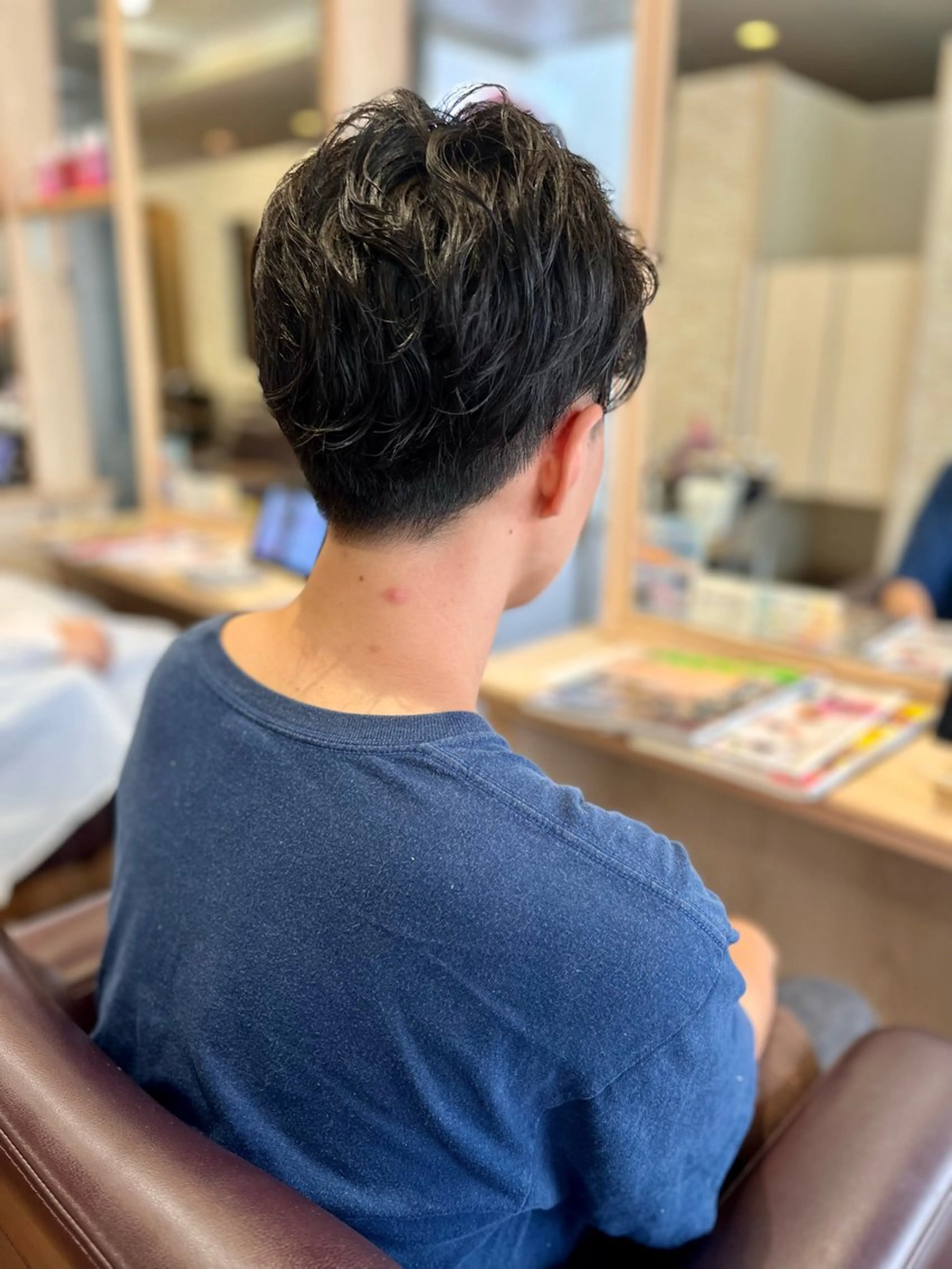 メンズ オオソネ マリアのヘアスタイル