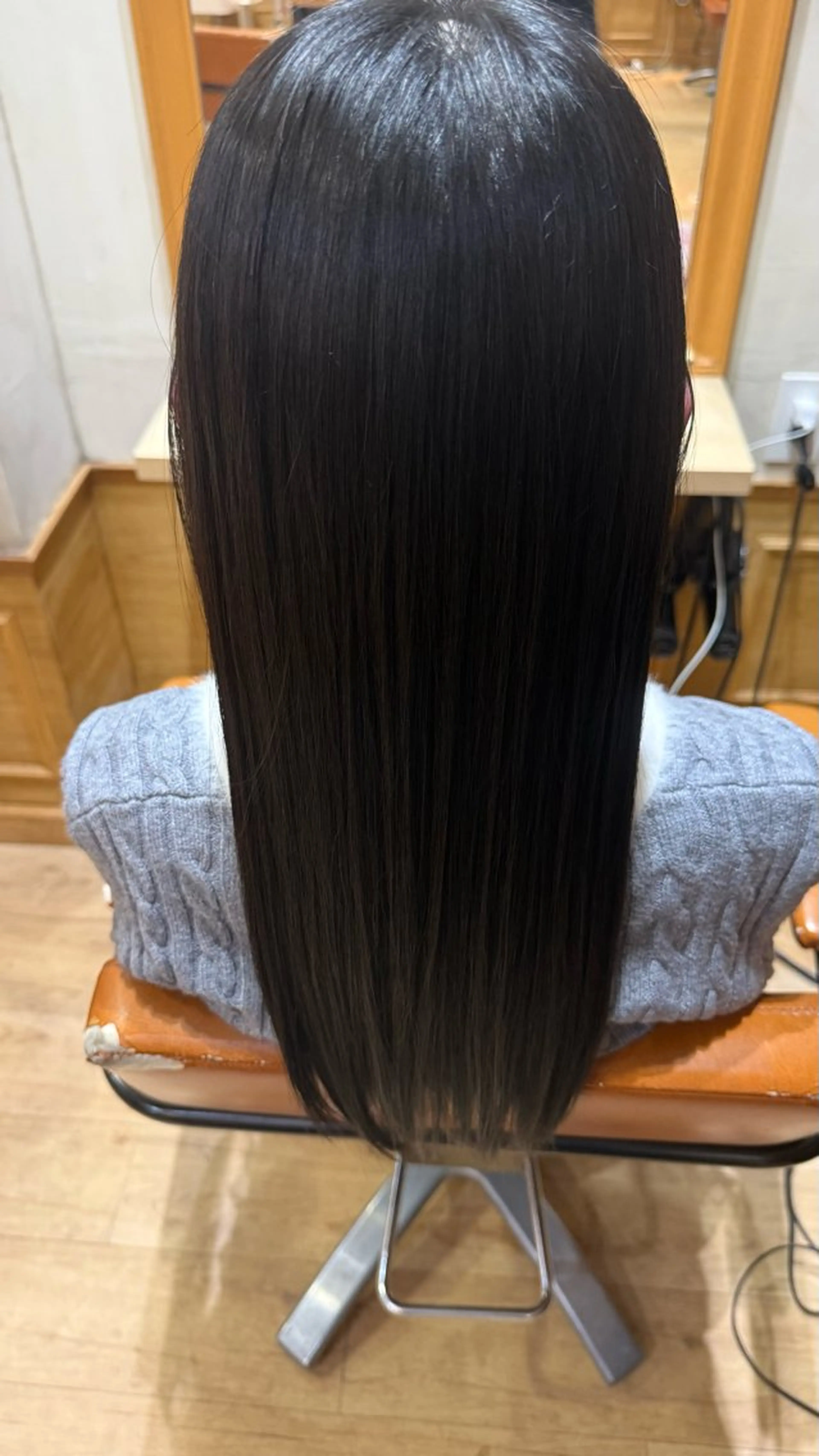 ロング 縮毛矯正 TOUMA Aroma hairのヘアスタイル