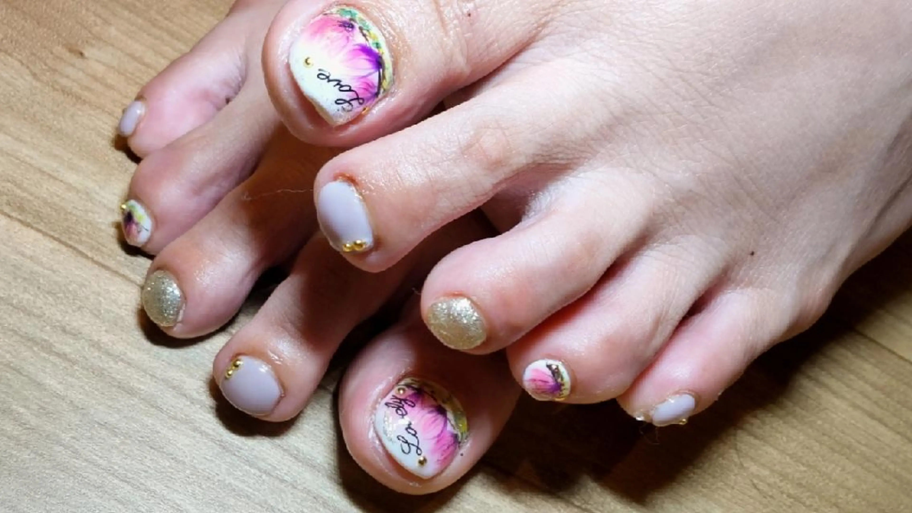 ネイル infinity skyのネイルデザイン