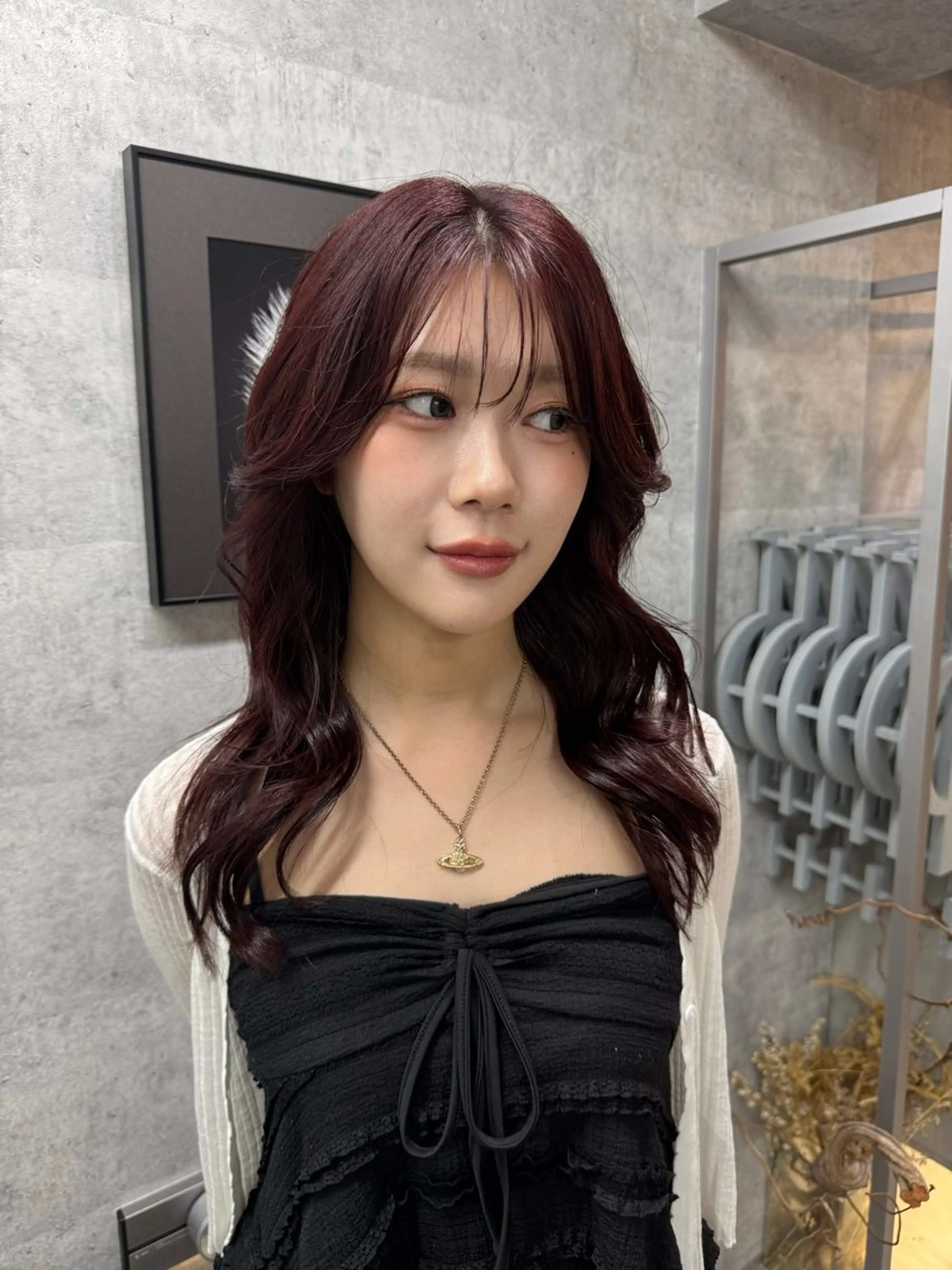 セミロング カラー カット ヘアカラー トリートメント あなたのお悩み改善" You"💚❤️💛のヘアスタイル