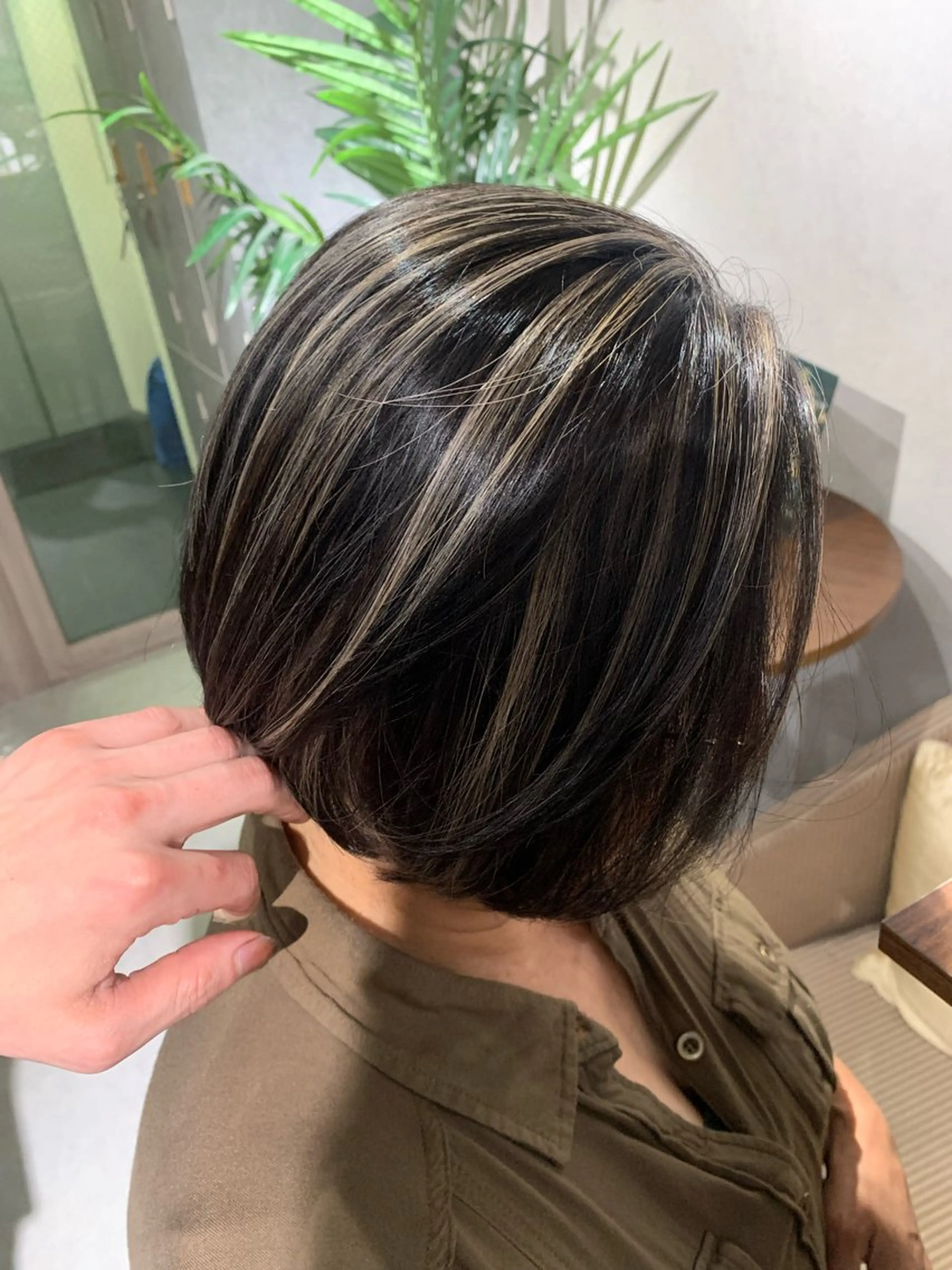 ショート カラー ヘアカラー トリートメント カラーなら川嶋宏旭✨ salonLEPIAのヘアスタイル