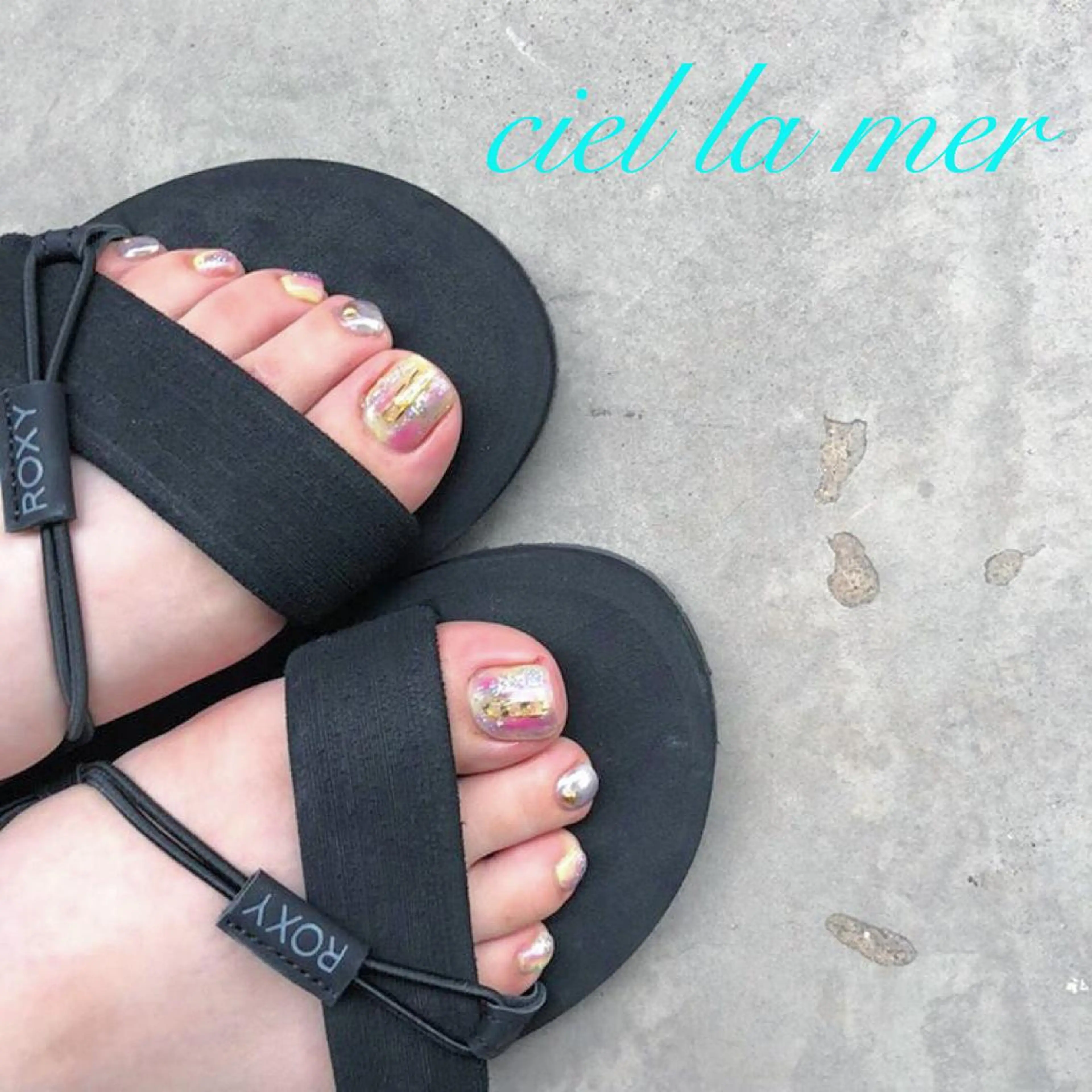 ネイル フットネイル ciel la merのネイルデザイン