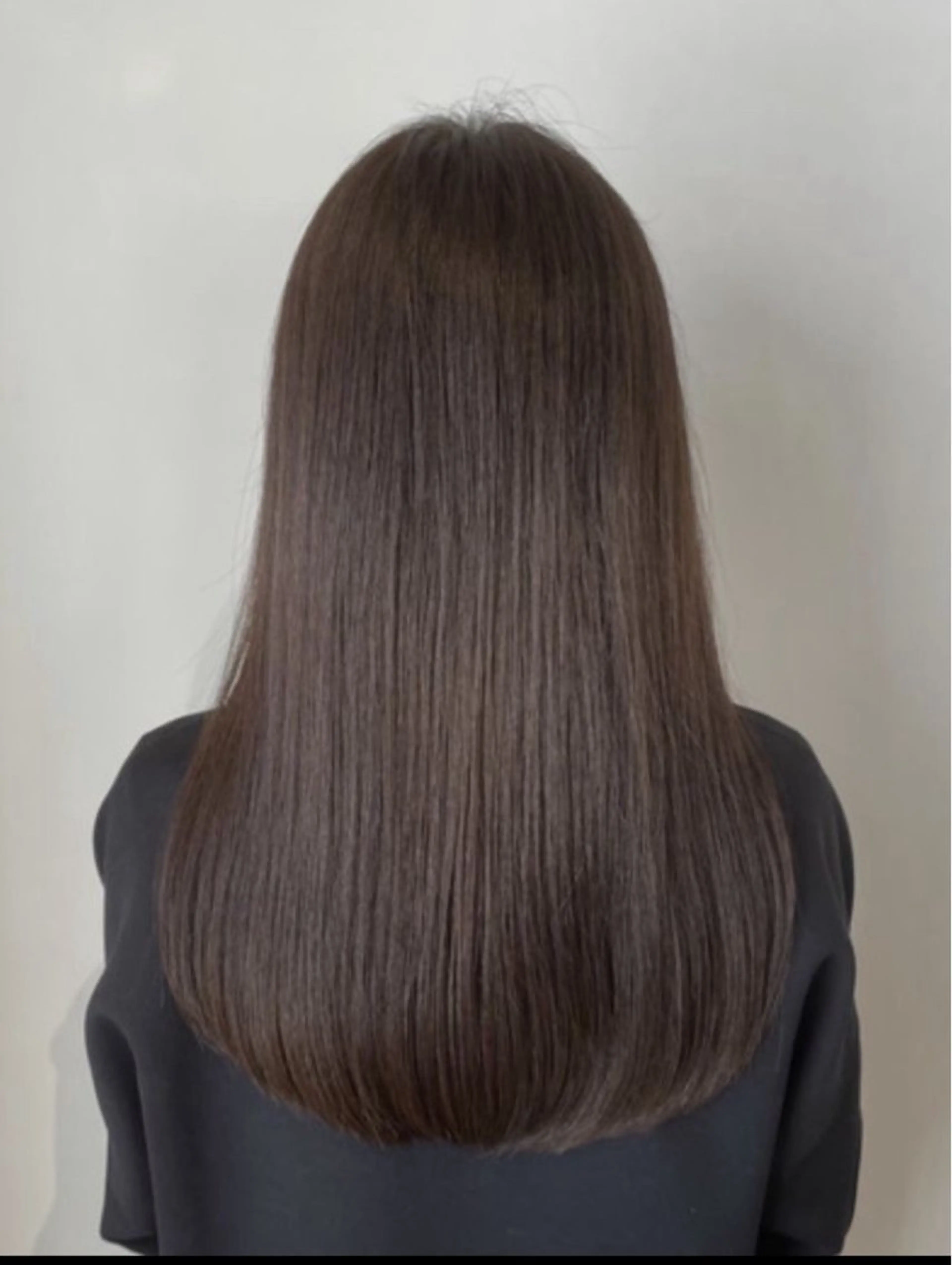 ロング ロング 中西 榛菜のヘアスタイル