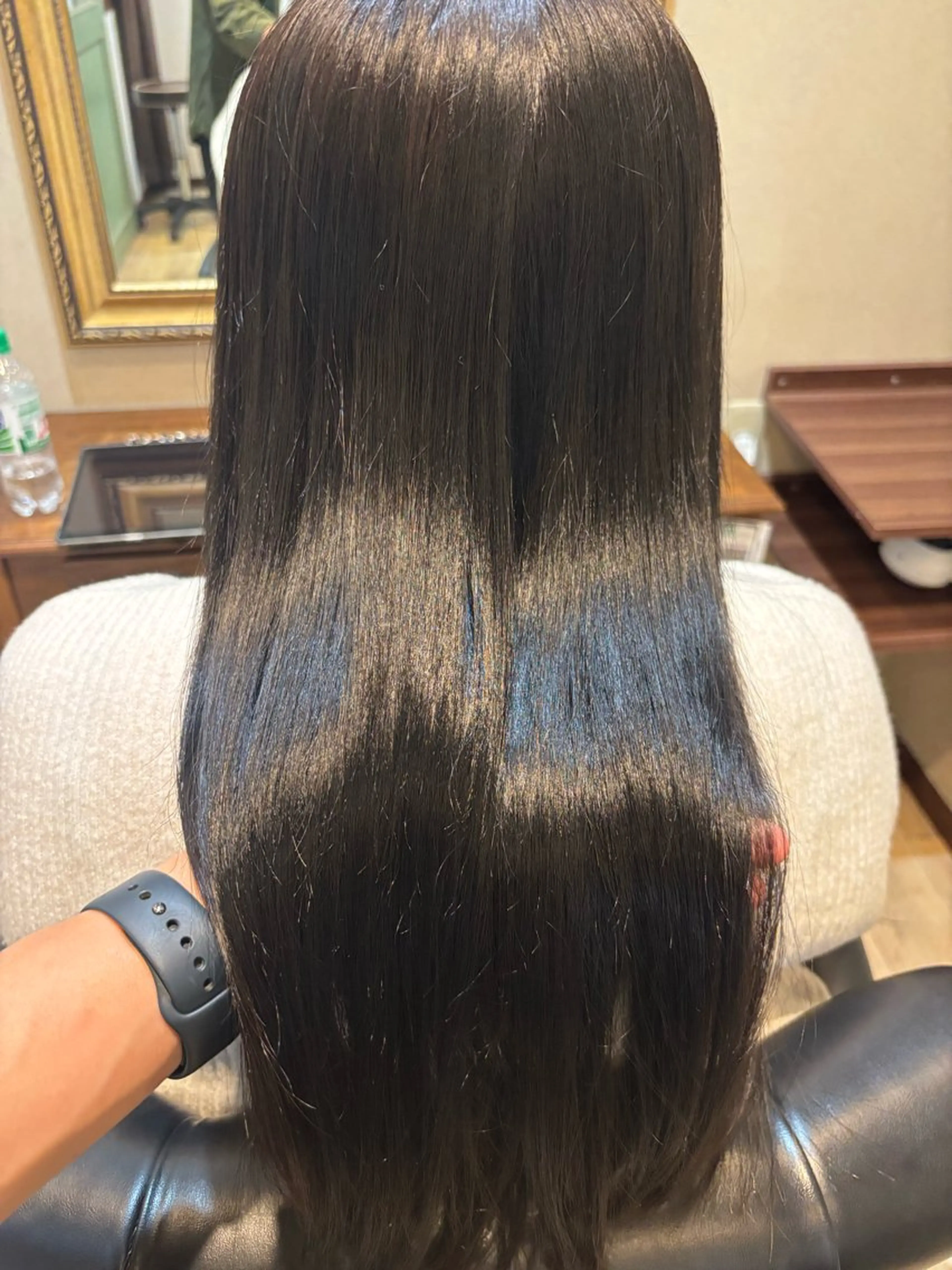 セミロング 縮毛矯正 高橋 瑞季のヘアスタイル