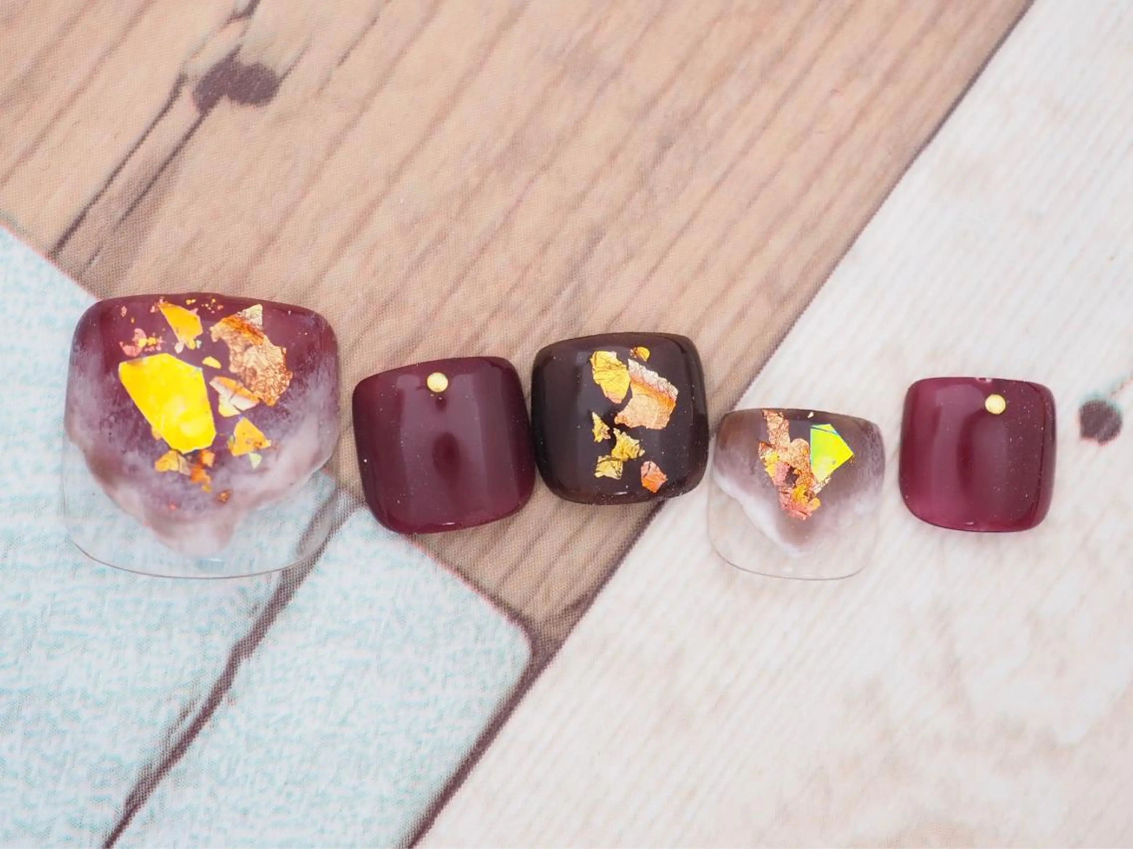 ネイル トップネイリスト Ribbon立川店のネイルデザイン