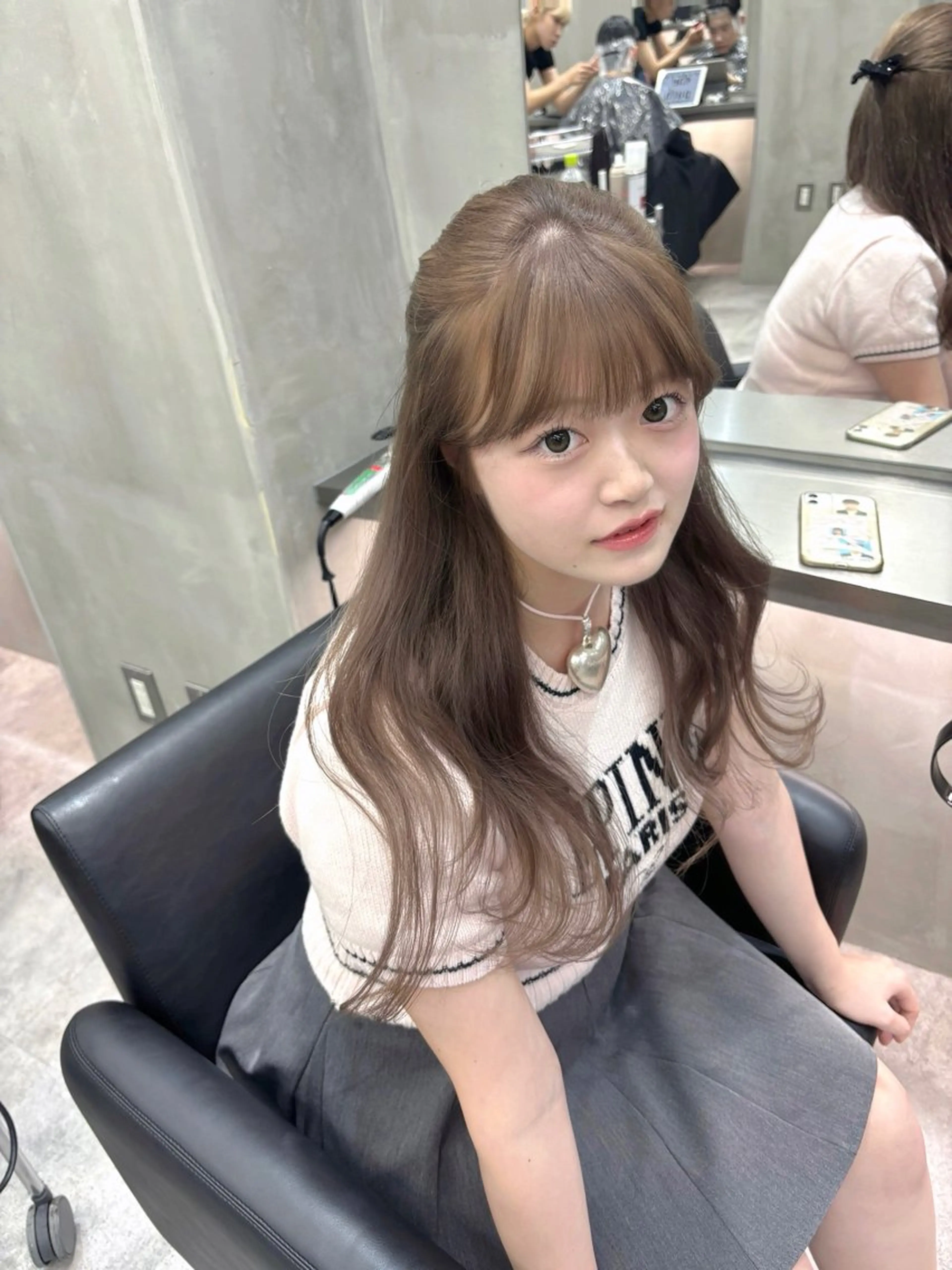 "当日予約限定coupon🎀"ケアカラー＋前髪お顔まわりcut✂︎¥5,500の写真