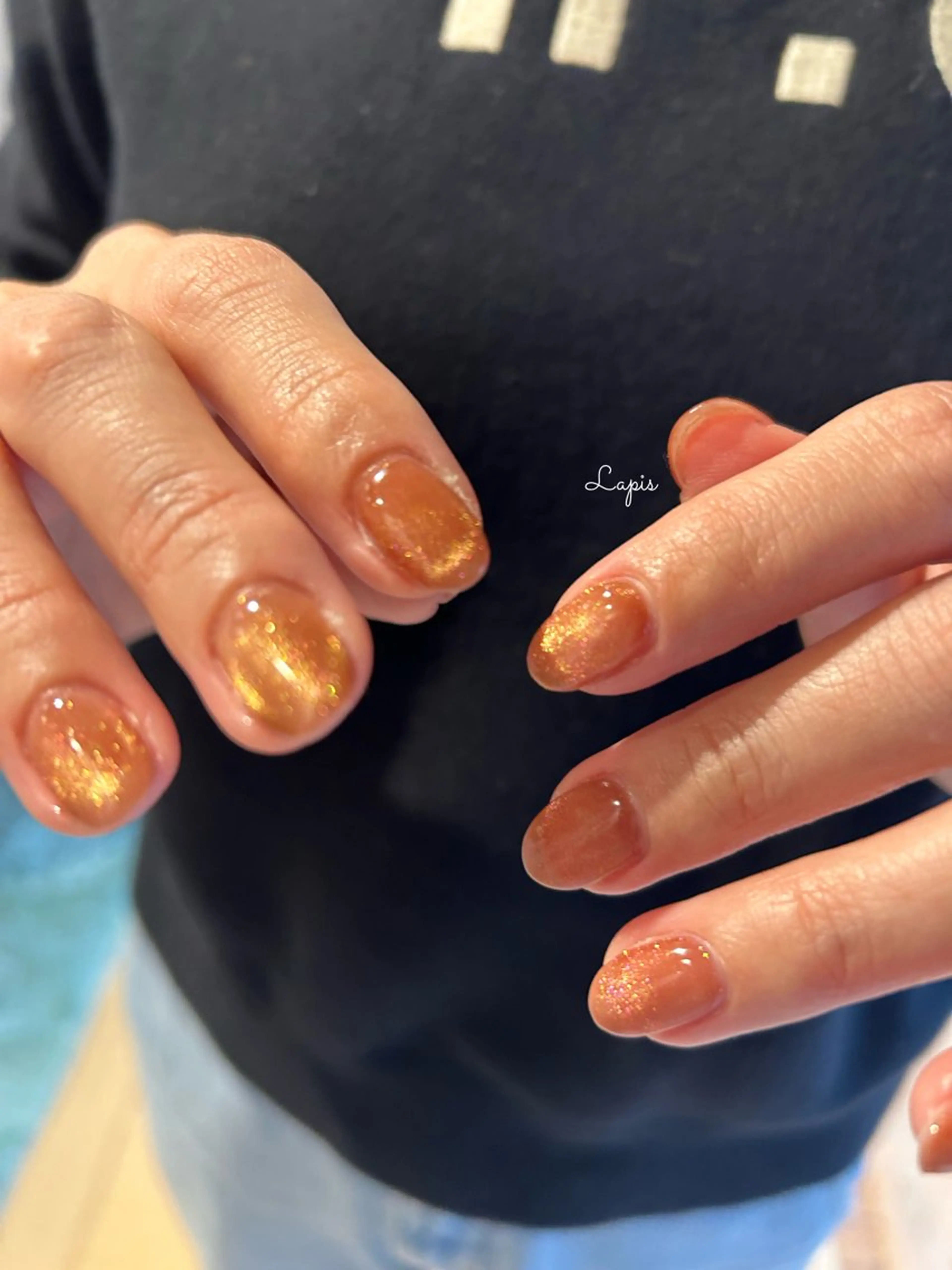 ネイル ハンドネイル Lapis *のネイルデザイン