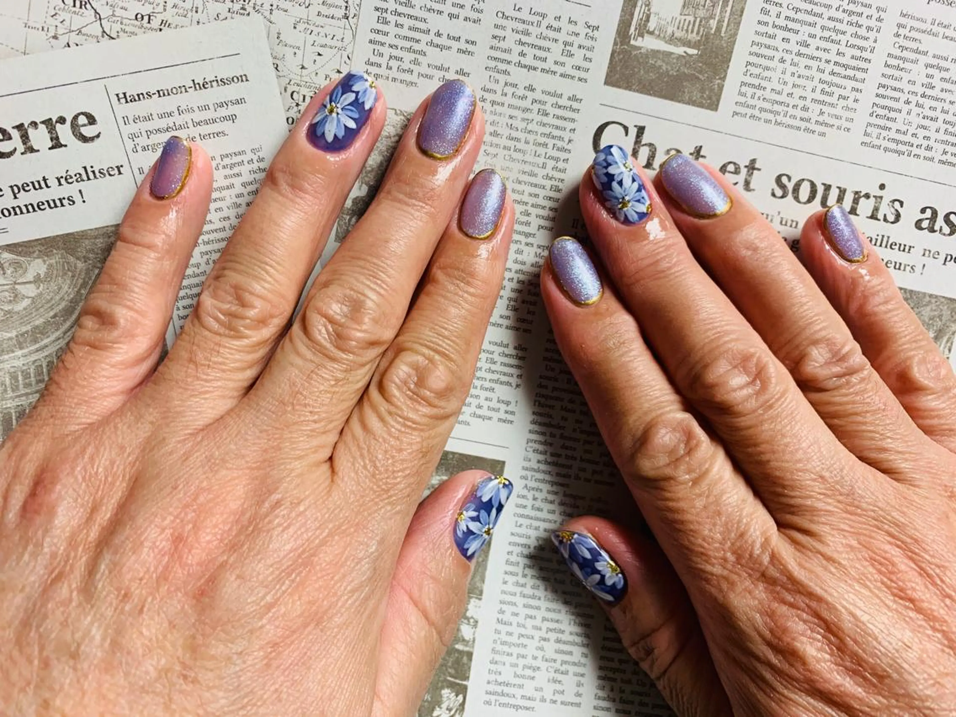 ネイル 大崎 奈々のネイルデザイン