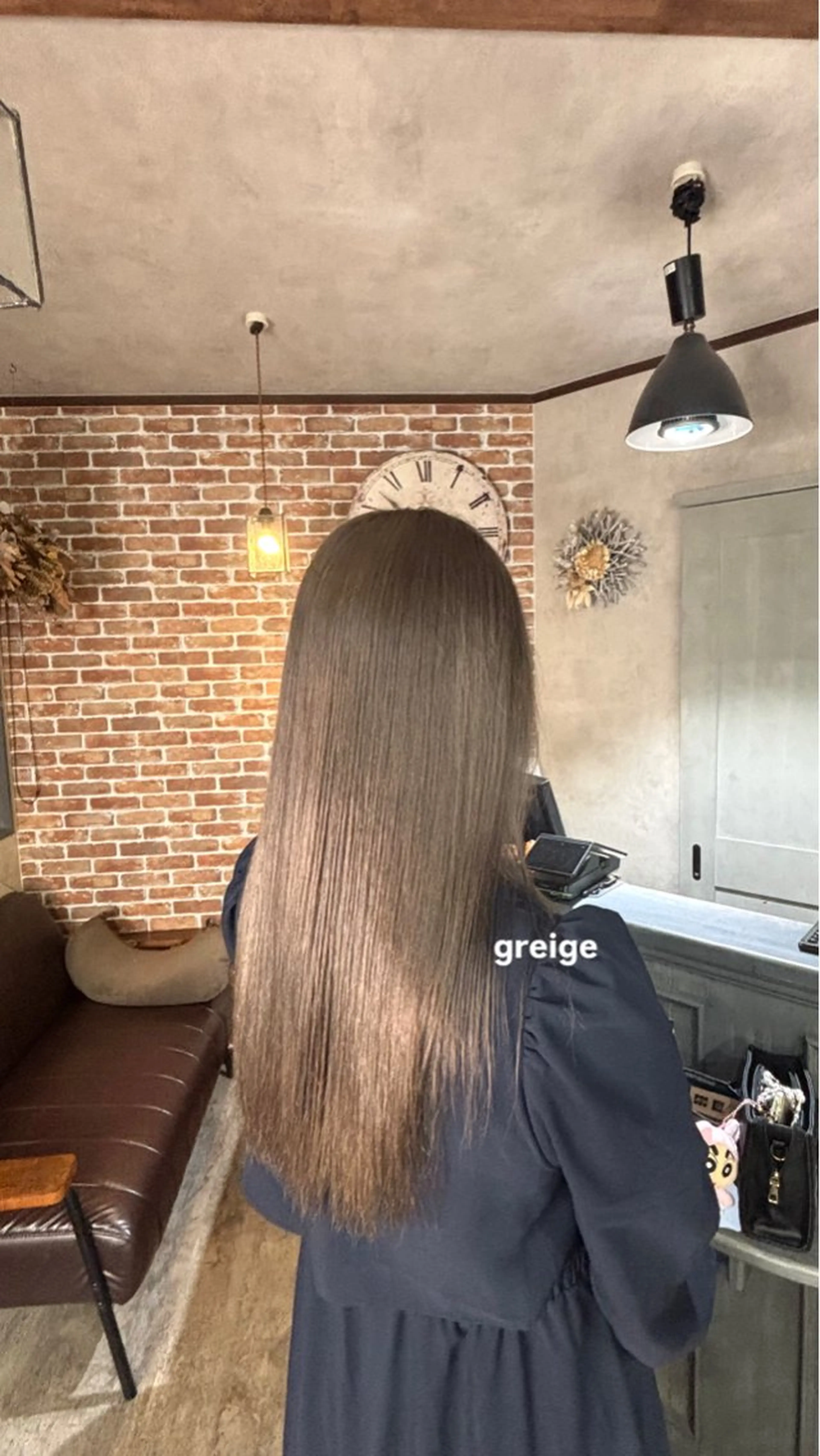 ロング ヘアカラー unchouchou kanonのヘアスタイル