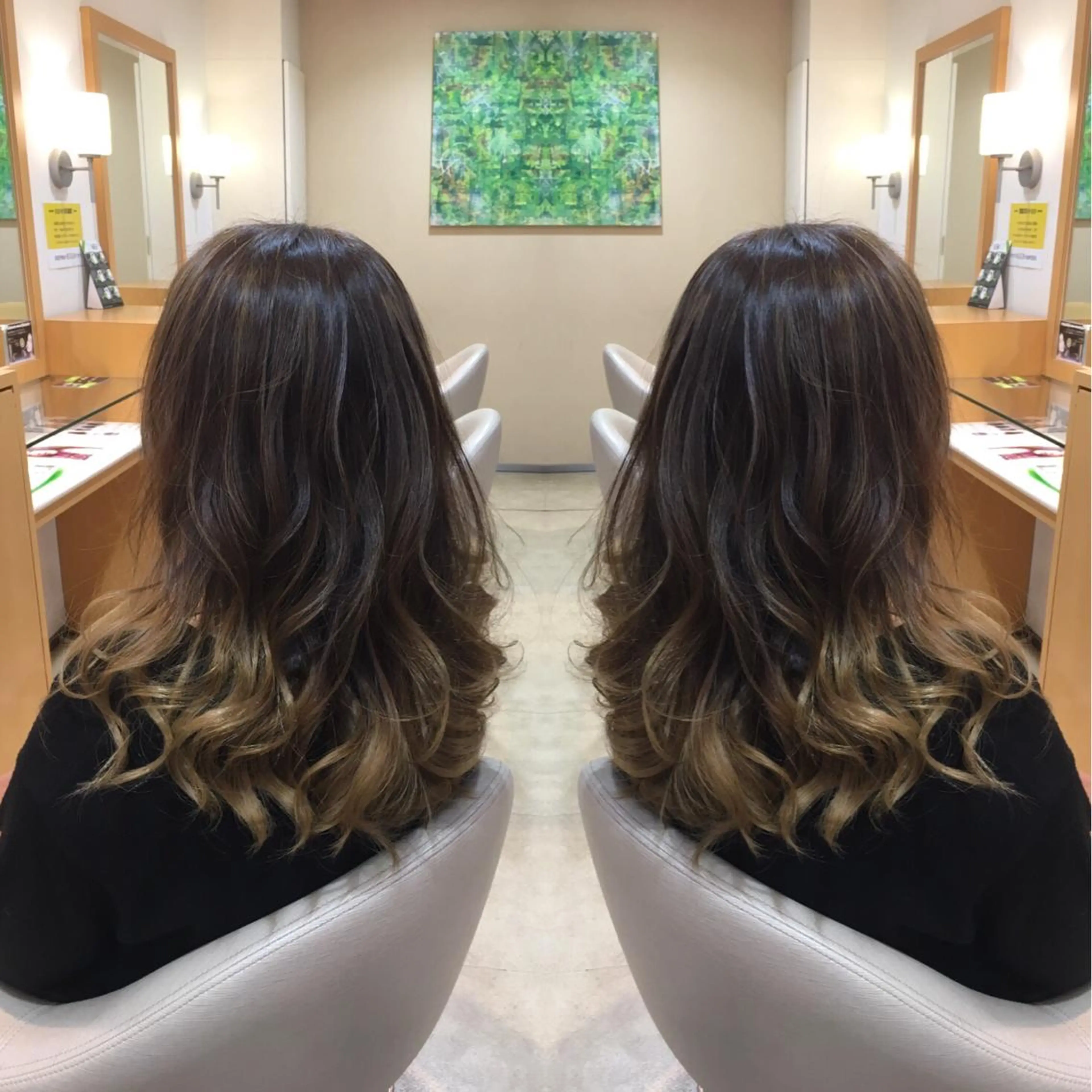 ロング カラー 🐝肥田 しょーと🐝のヘアスタイル