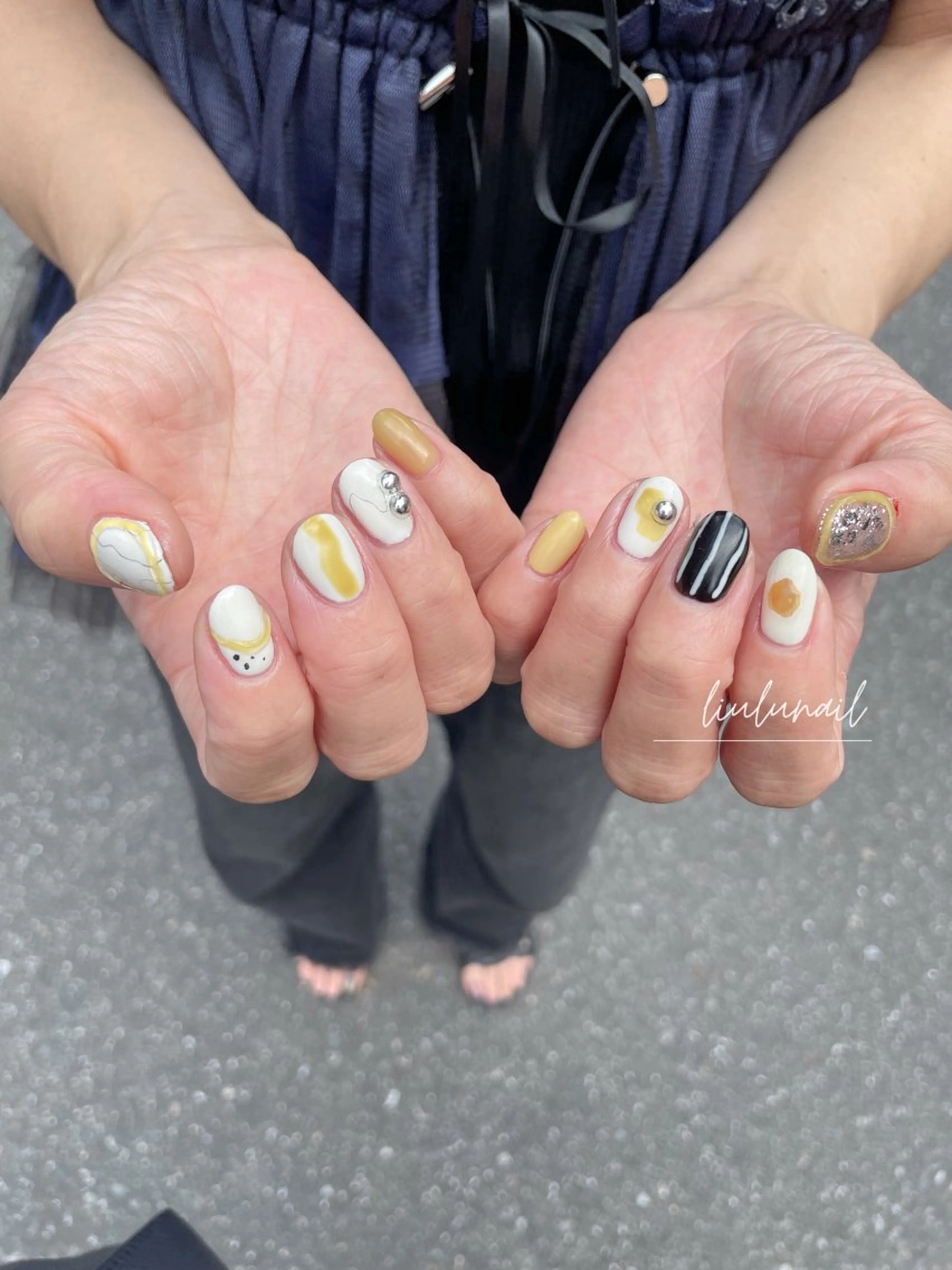 ネイル アートネイル liulu nailのネイルデザイン