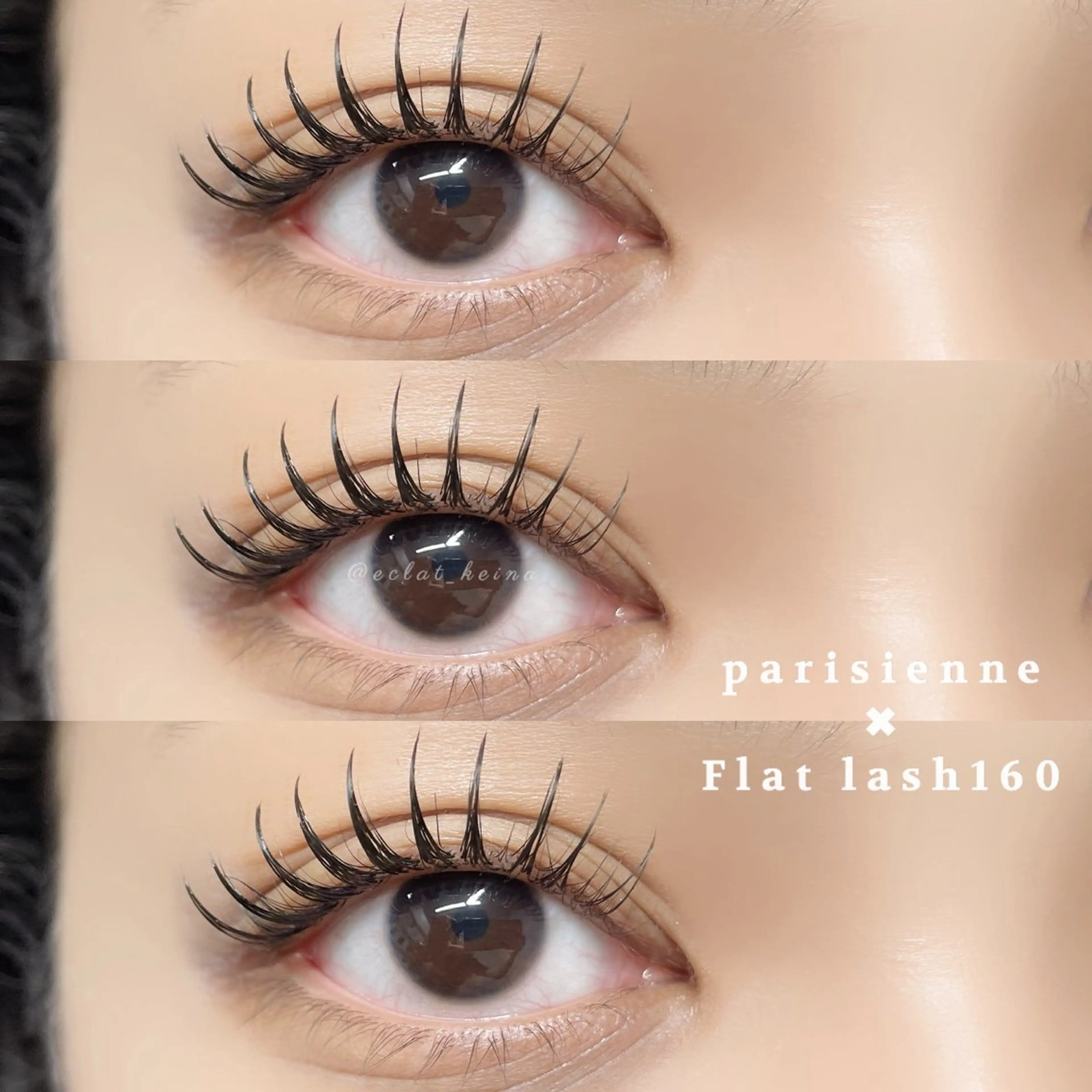 マツエク・マツパ 松沢 慧娜のマツエク・マツパデザイン