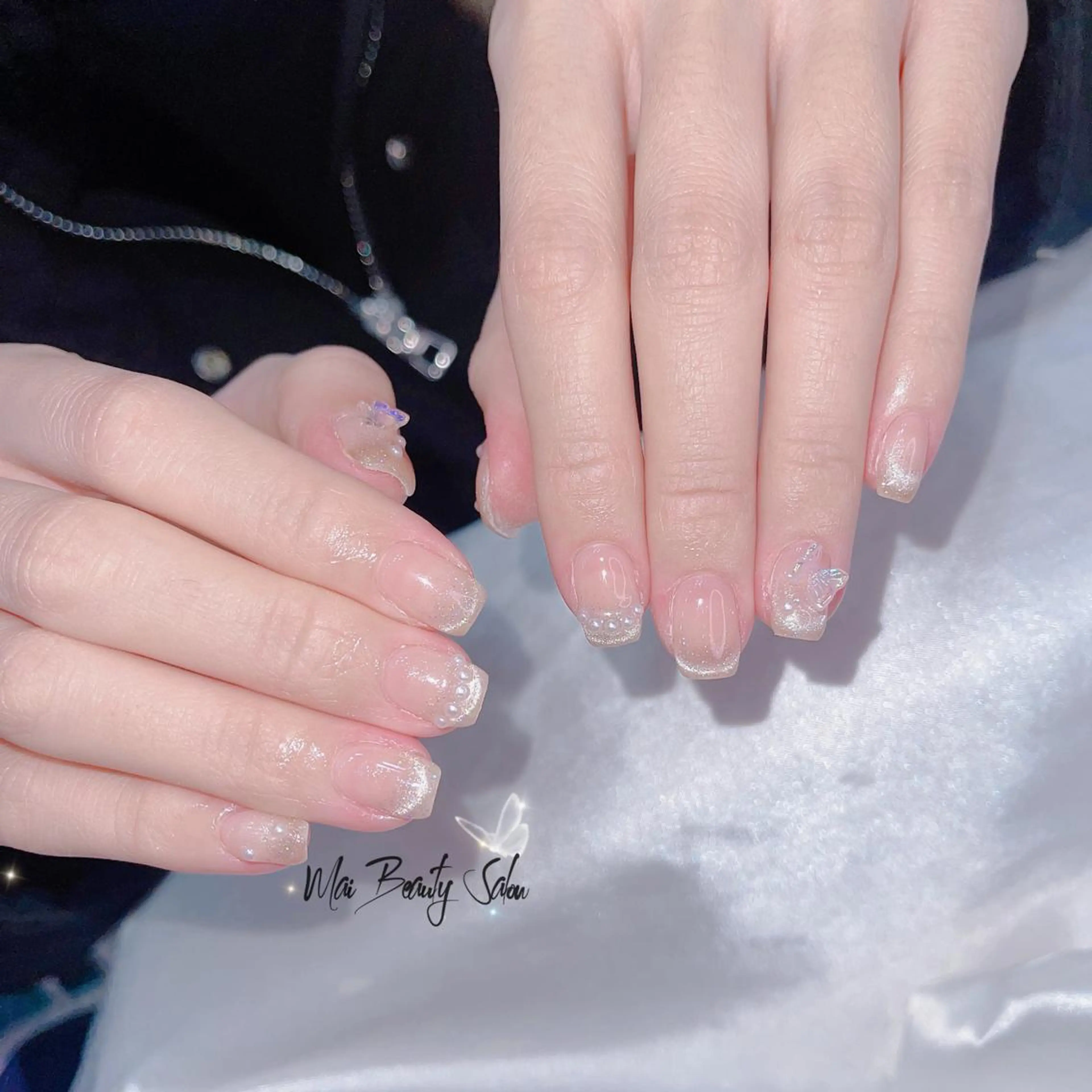 ネイル チークネイル フラッシュネイル フットネイル ジェルネイル マグネットネイル MaiBeauty dodoのネイルデザイン