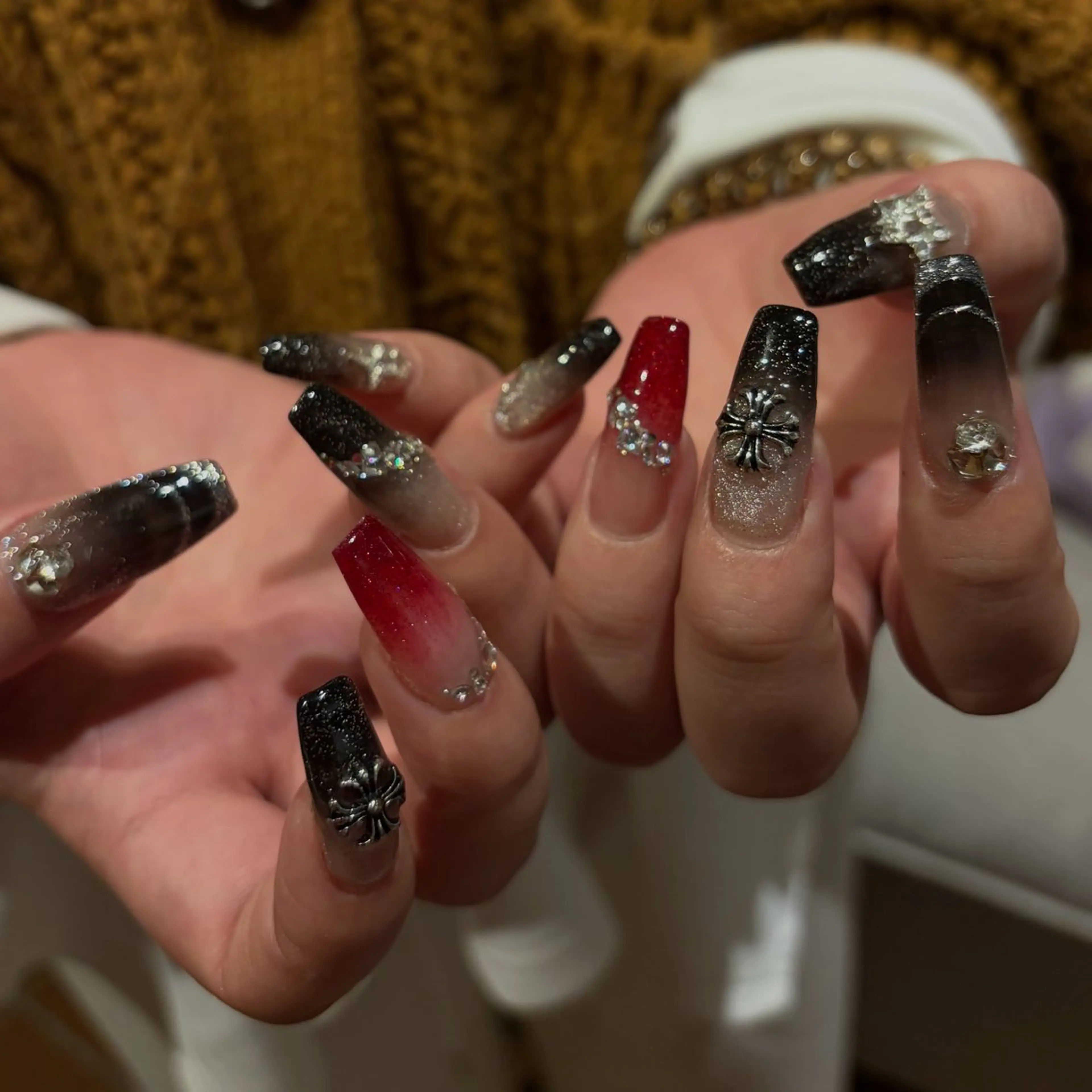 ネイル キラキラネイル ハンドネイル ballie／小野原 なつみのネイルデザイン