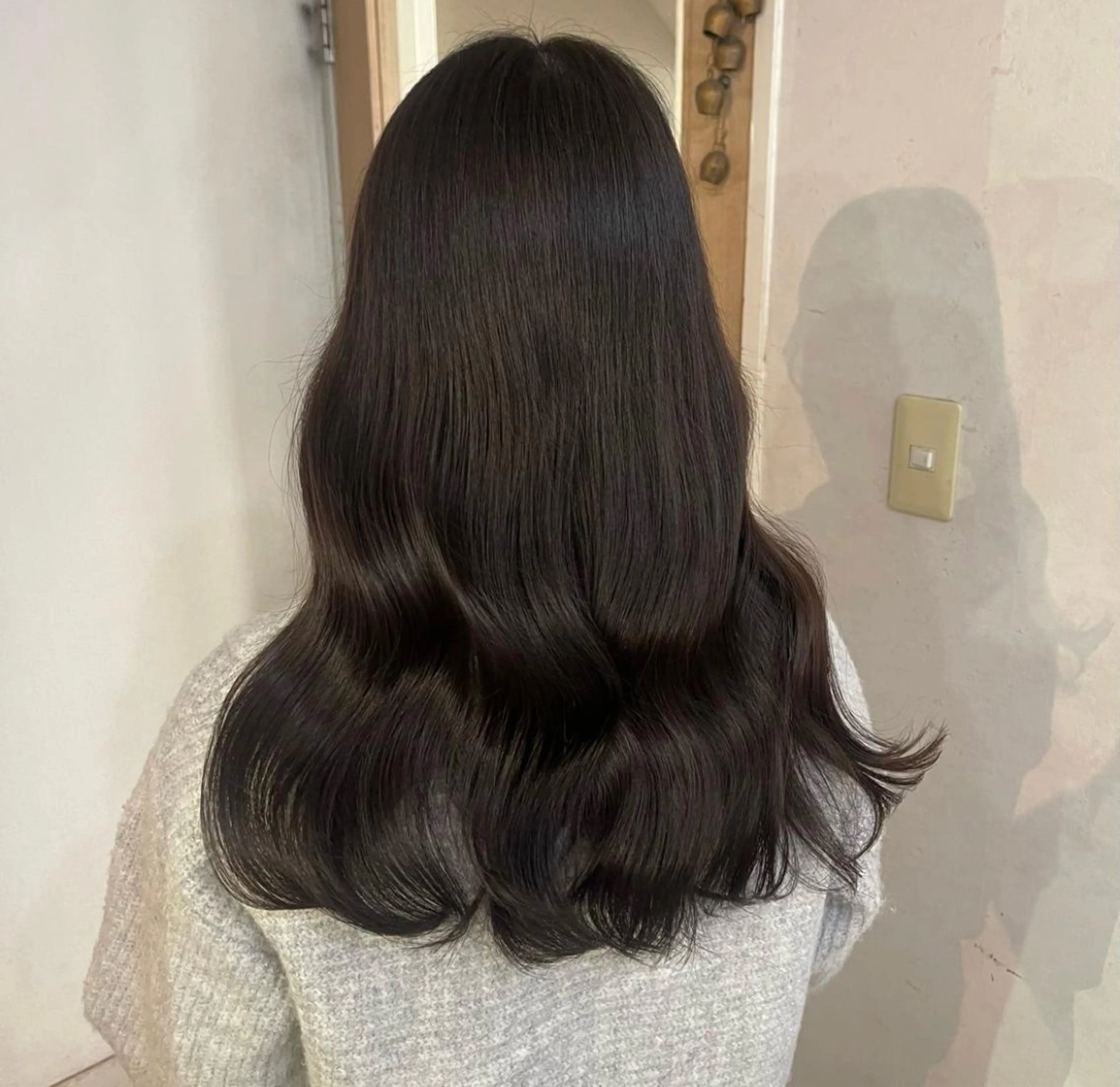 【透明感暗髪♡】艶カラーの写真