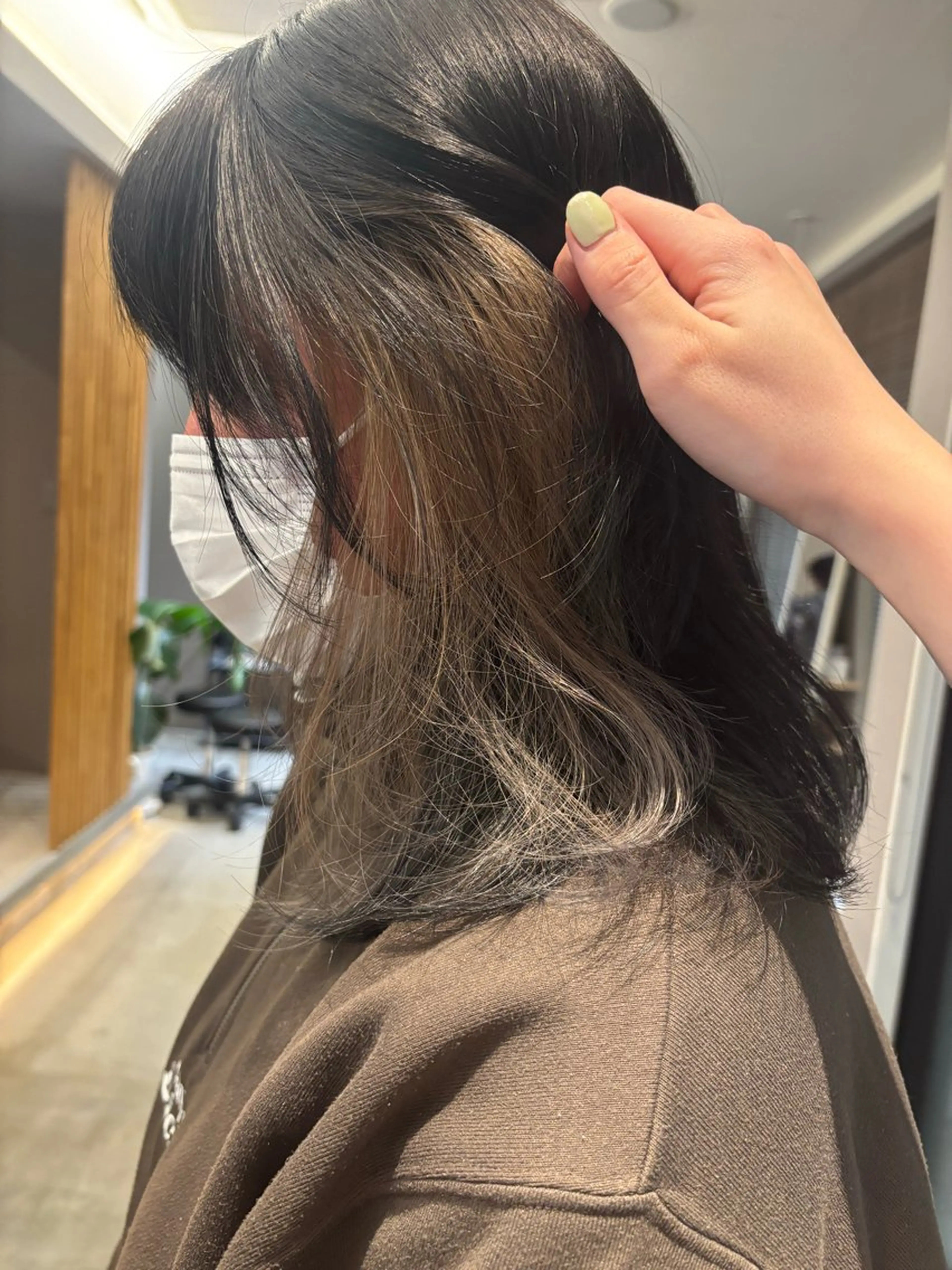 セミロング ヘアカラー トリートメント niil所属・miyu /niilのヘアスタイル