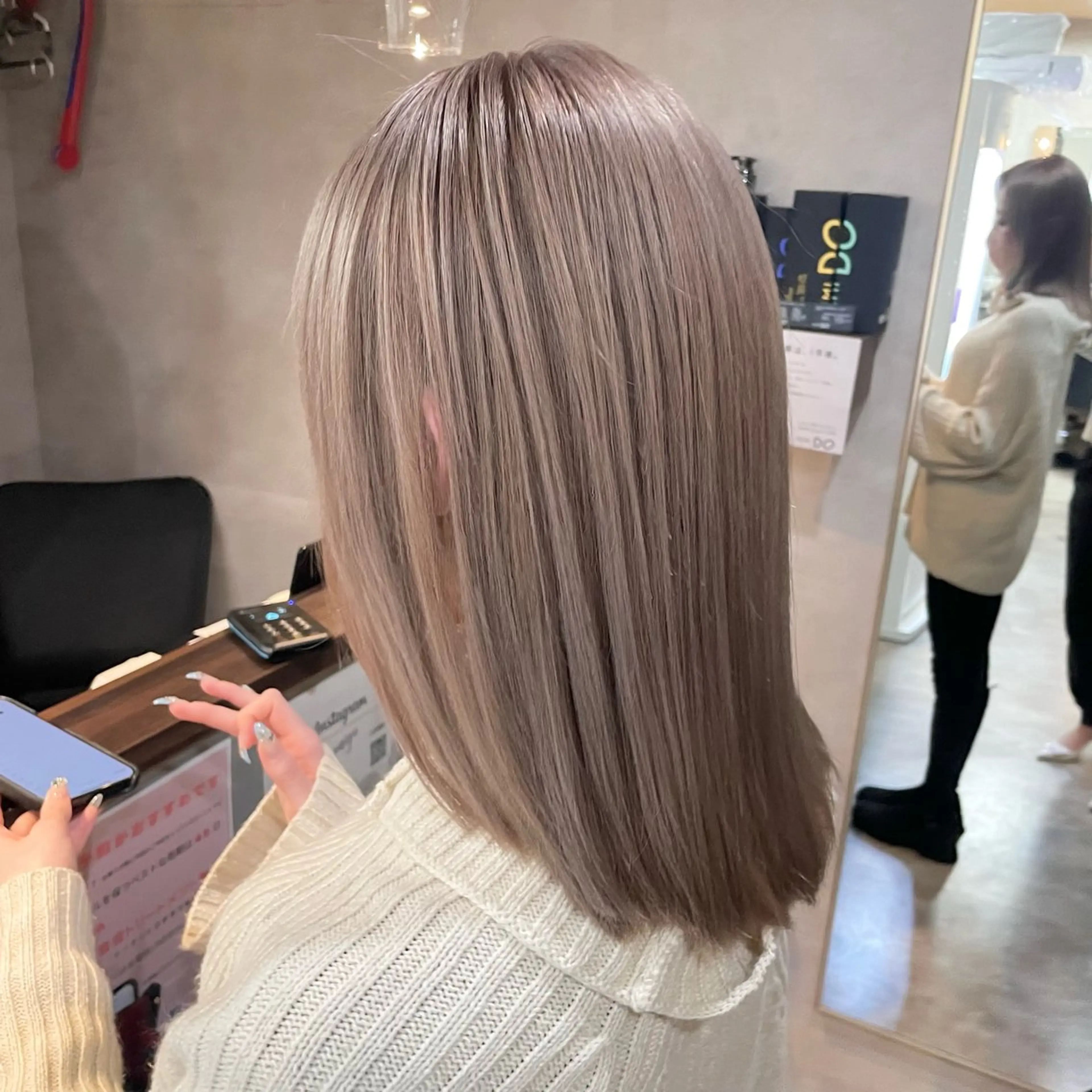 セミロング 🔖RIENS /renaのヘアスタイル