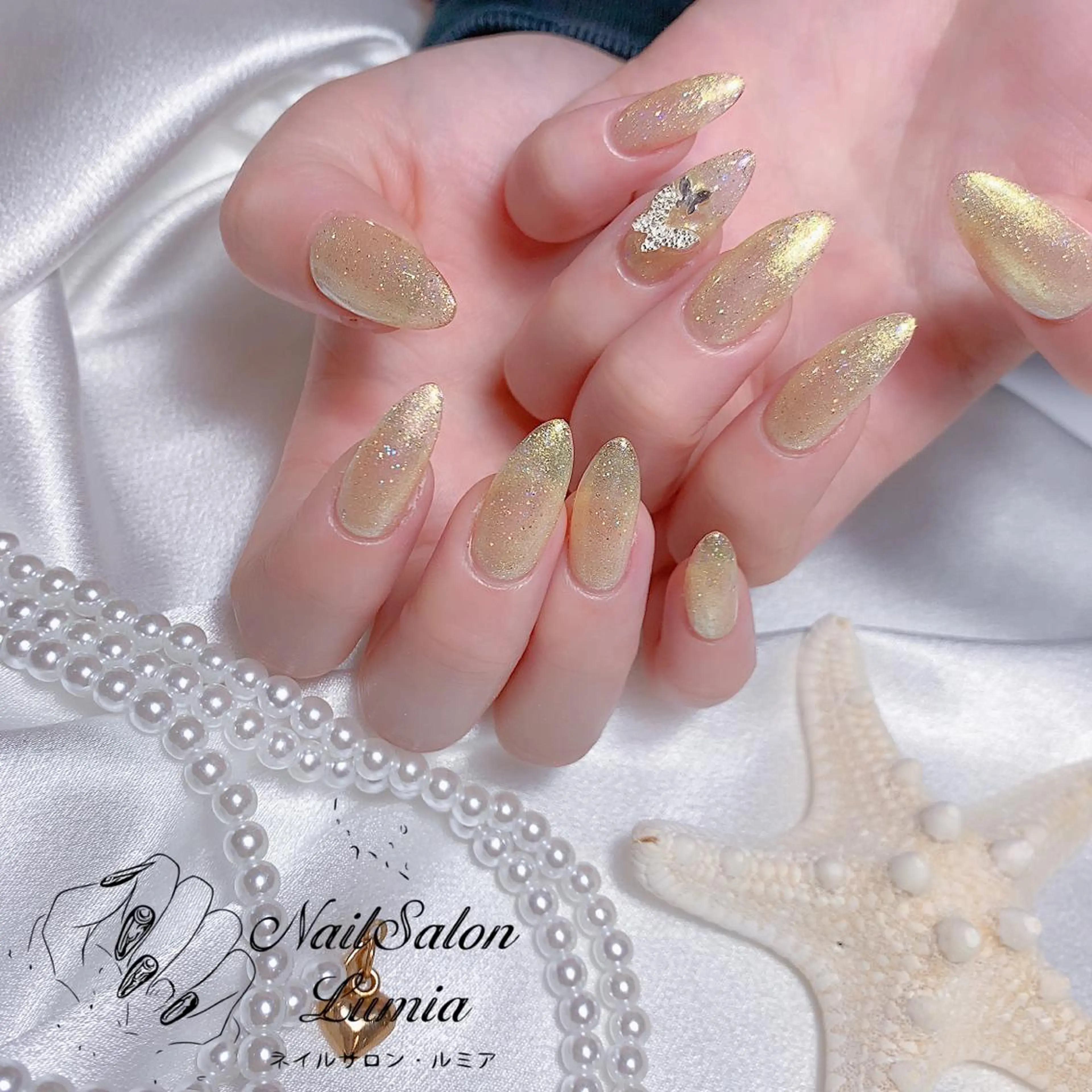 ネイル ハンドネイル ネイルサロン ルミア Lumia 店長のネイルデザイン
