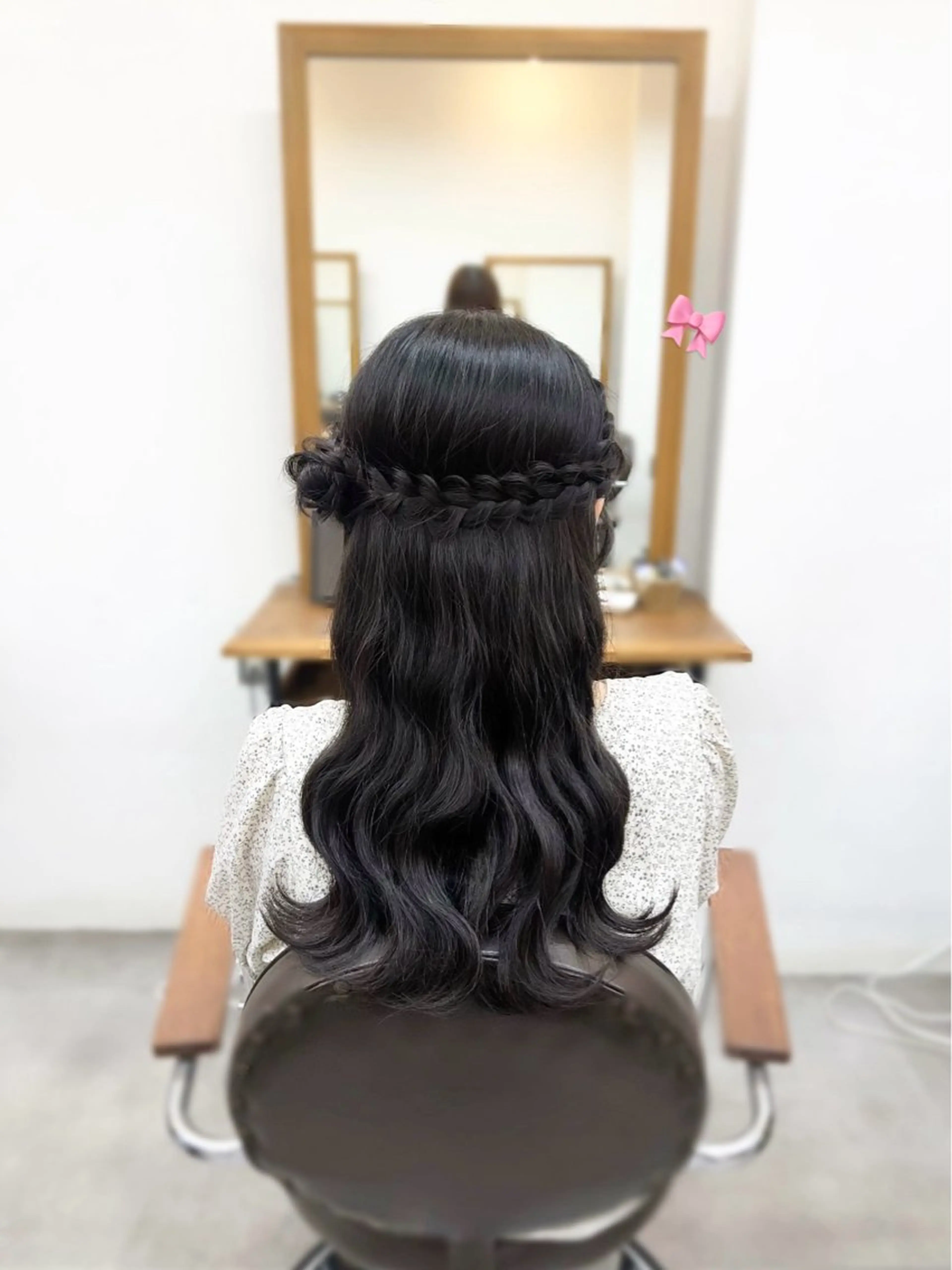 ヘアアレンジ 博多⌇お呼ばれヘア⌇ 透明感カラー⌇菅泉美のヘアスタイル