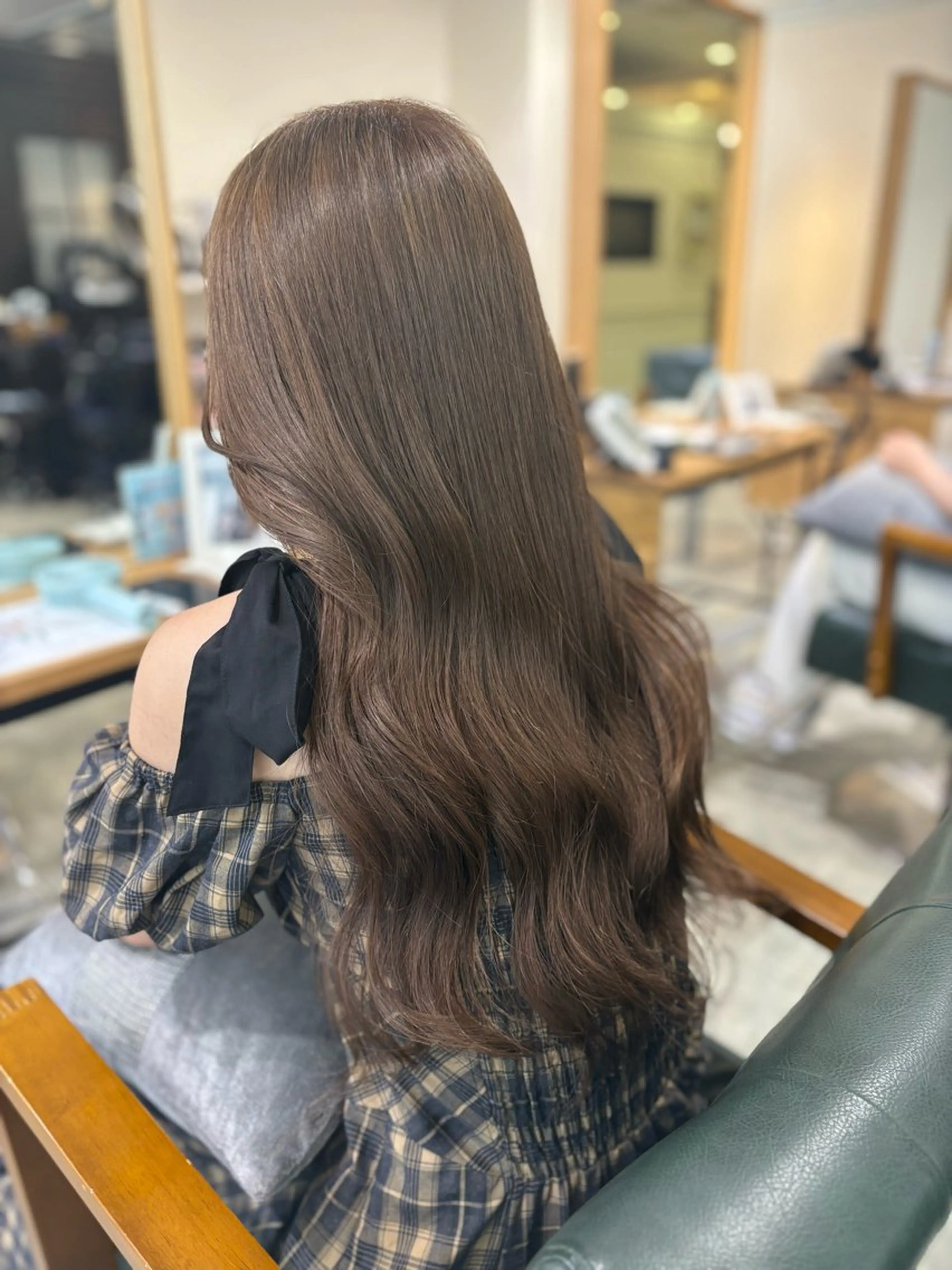 【ご新規様・人気No.1】⭐️カット+透明感カラー+超音波Aujuaサロンケア(4step)TR⭐️の写真