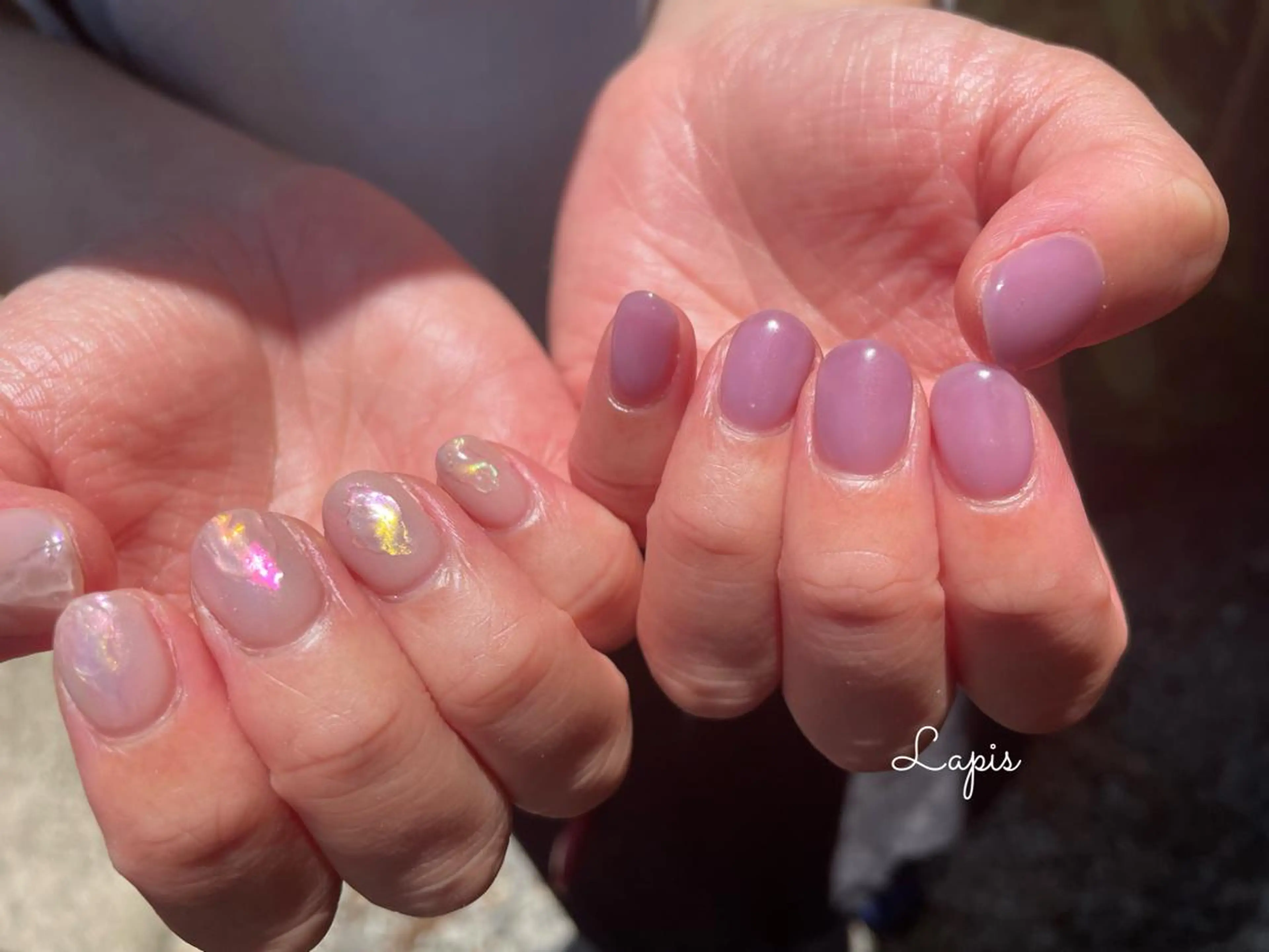 ネイル ハンドネイル Lapis *のネイルデザイン