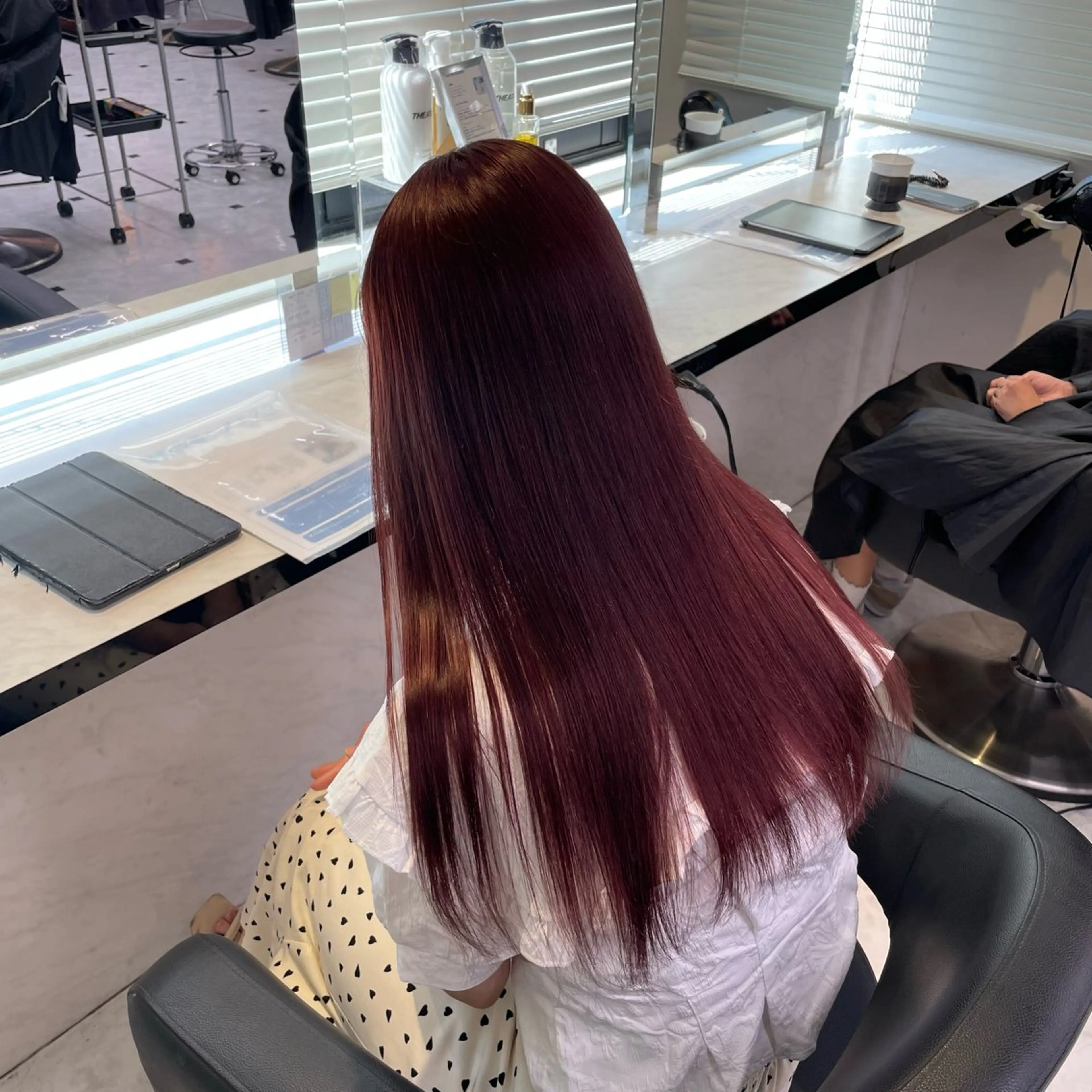 カラー ヘアカラー ♥️韓国/ガーリー 暖色misa♥️のヘアスタイル