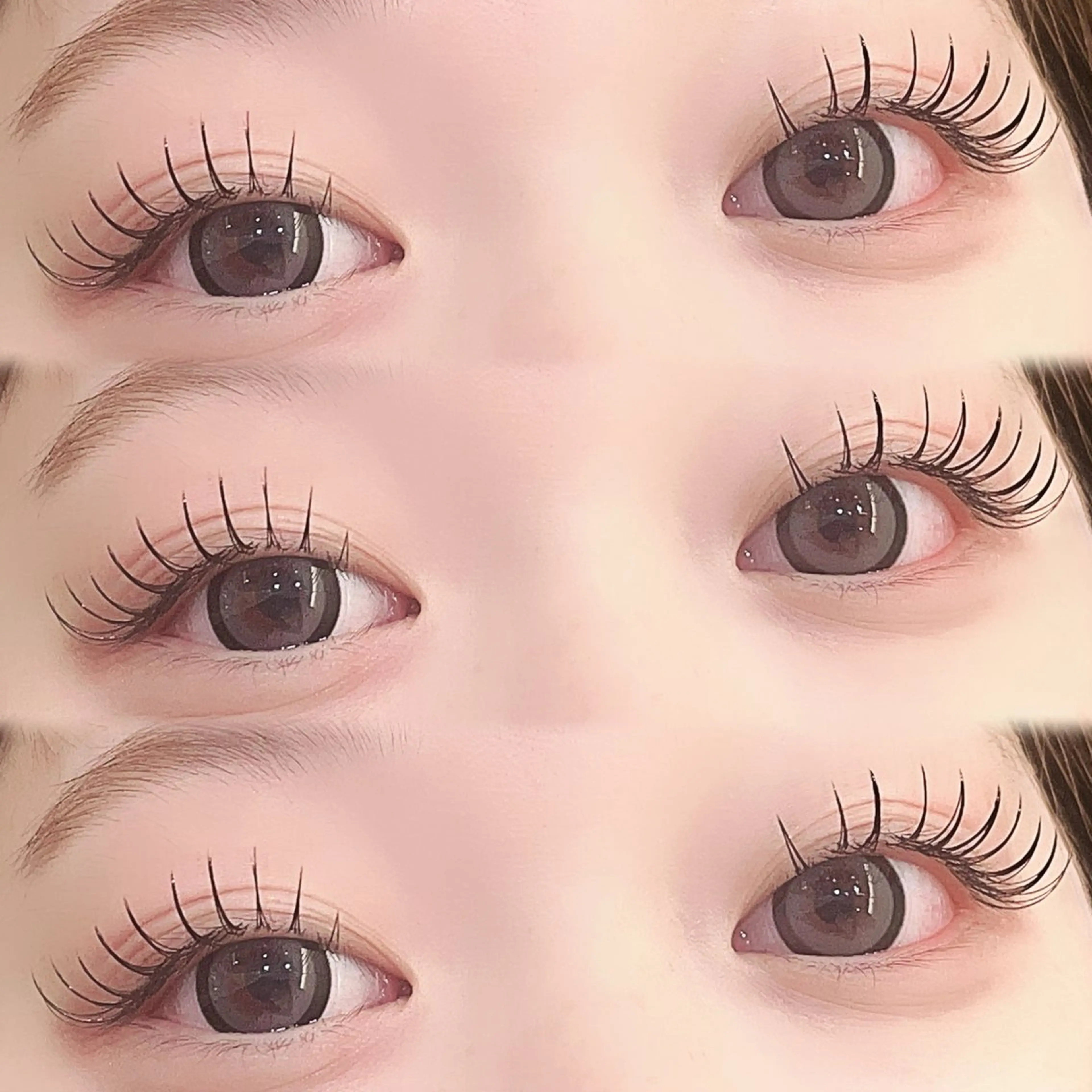 【11.12月限定🎄】フラットラッシュ　100本➕美容コーティングで束感仕上げ💖の写真