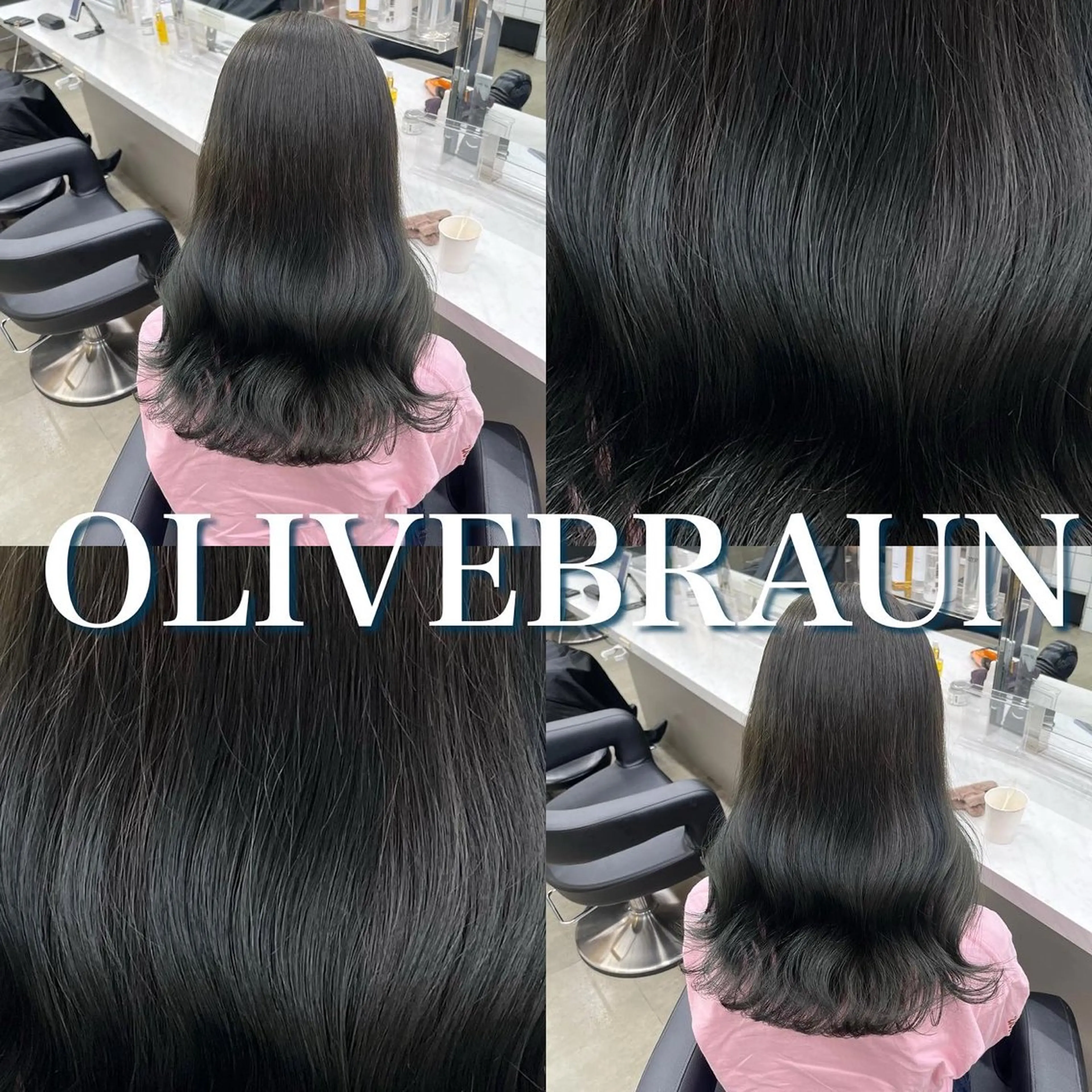 セミロング ヘアカラー トリートメント ヘッドスパ ヘアセット 寒色＆ブリーチ特化 寒色MiOのヘアスタイル