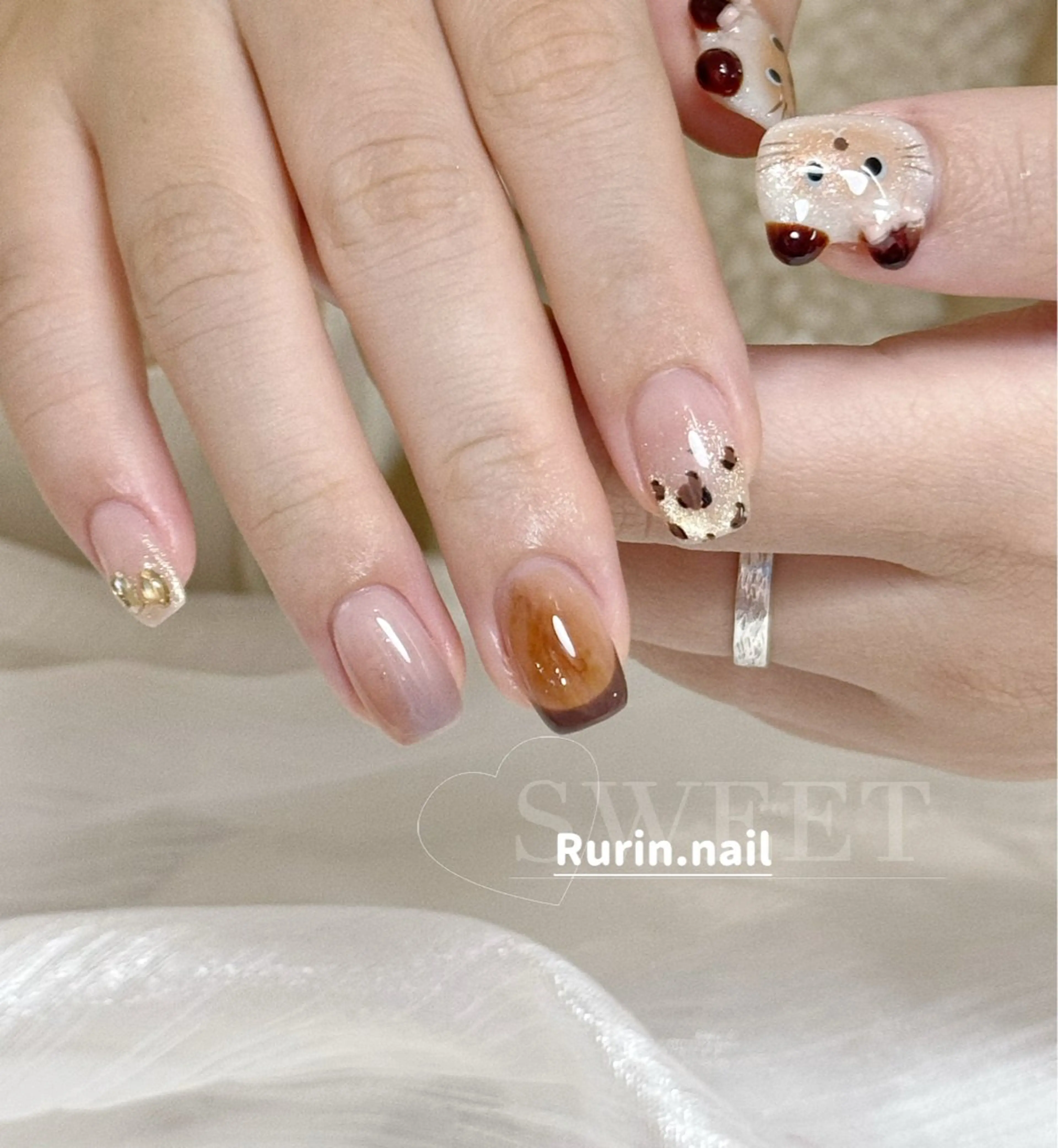 ネイル ハンドネイル ルリン サロン💅のネイルデザイン