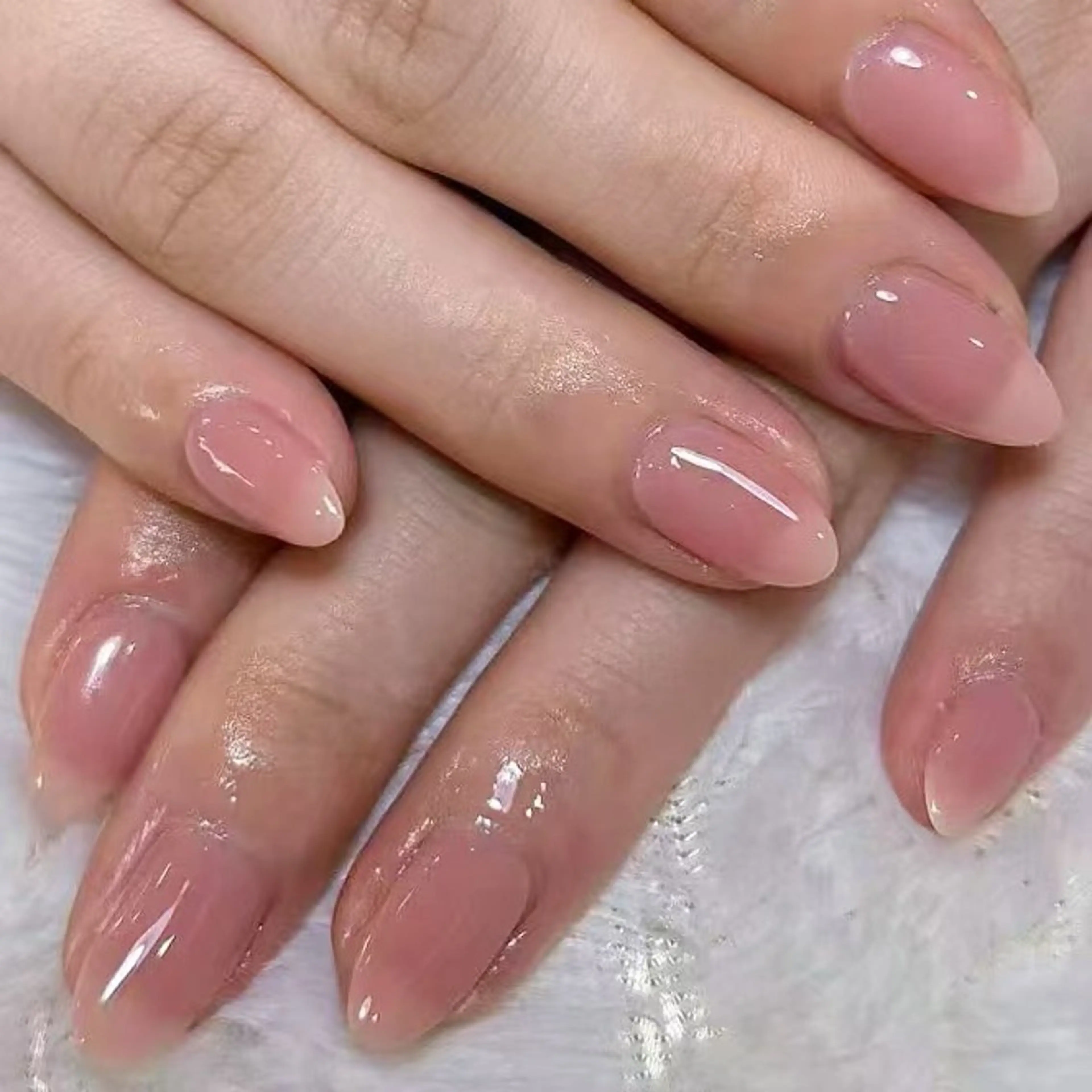 ネイル アートネイル オーロラネイル フラッシュネイル ガーリー キラキラネイル ハンドネイル Diamond NAIL💝のネイルデザイン