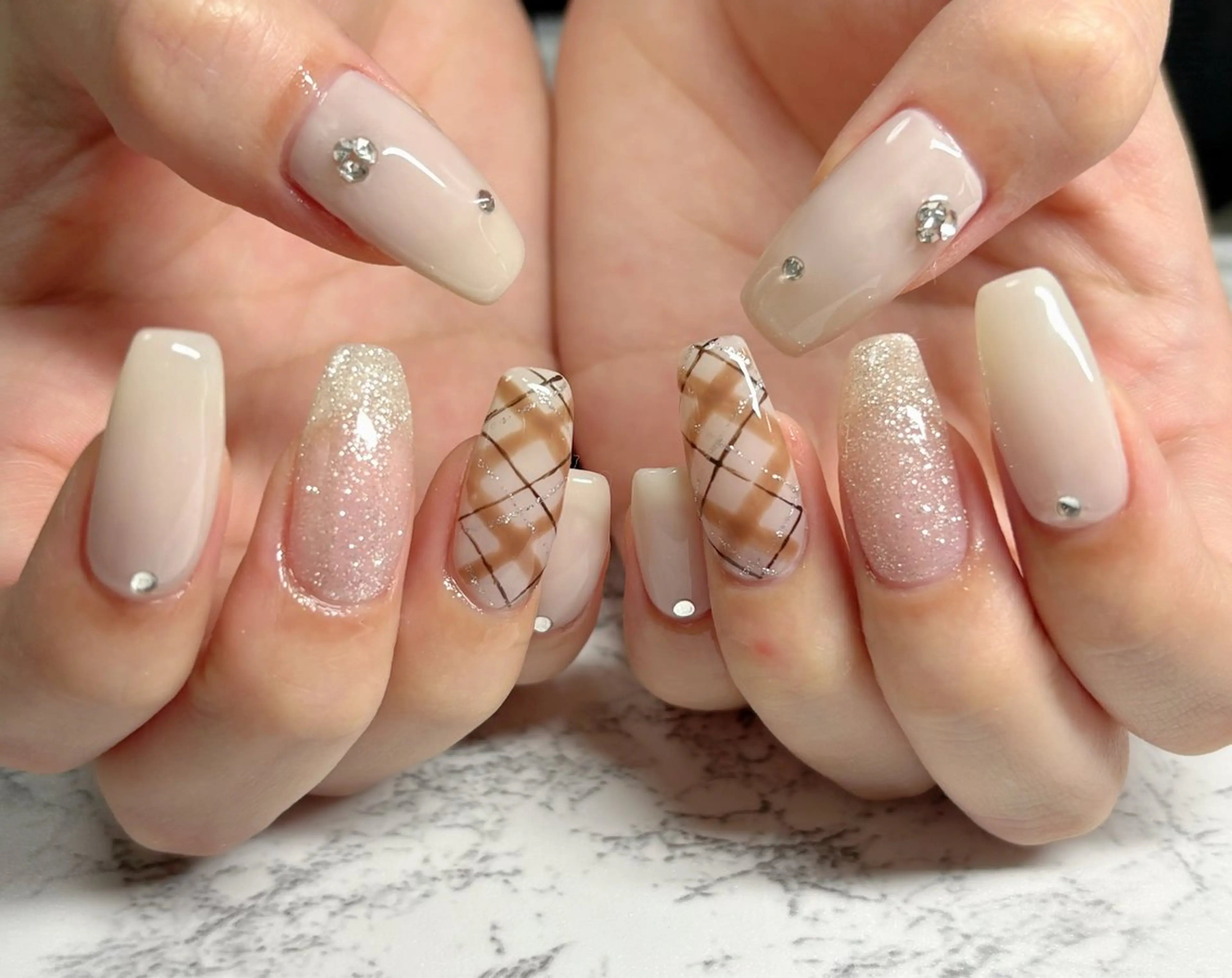 ネイル ハンドネイル 市川駅 ✿中津のネイルデザイン