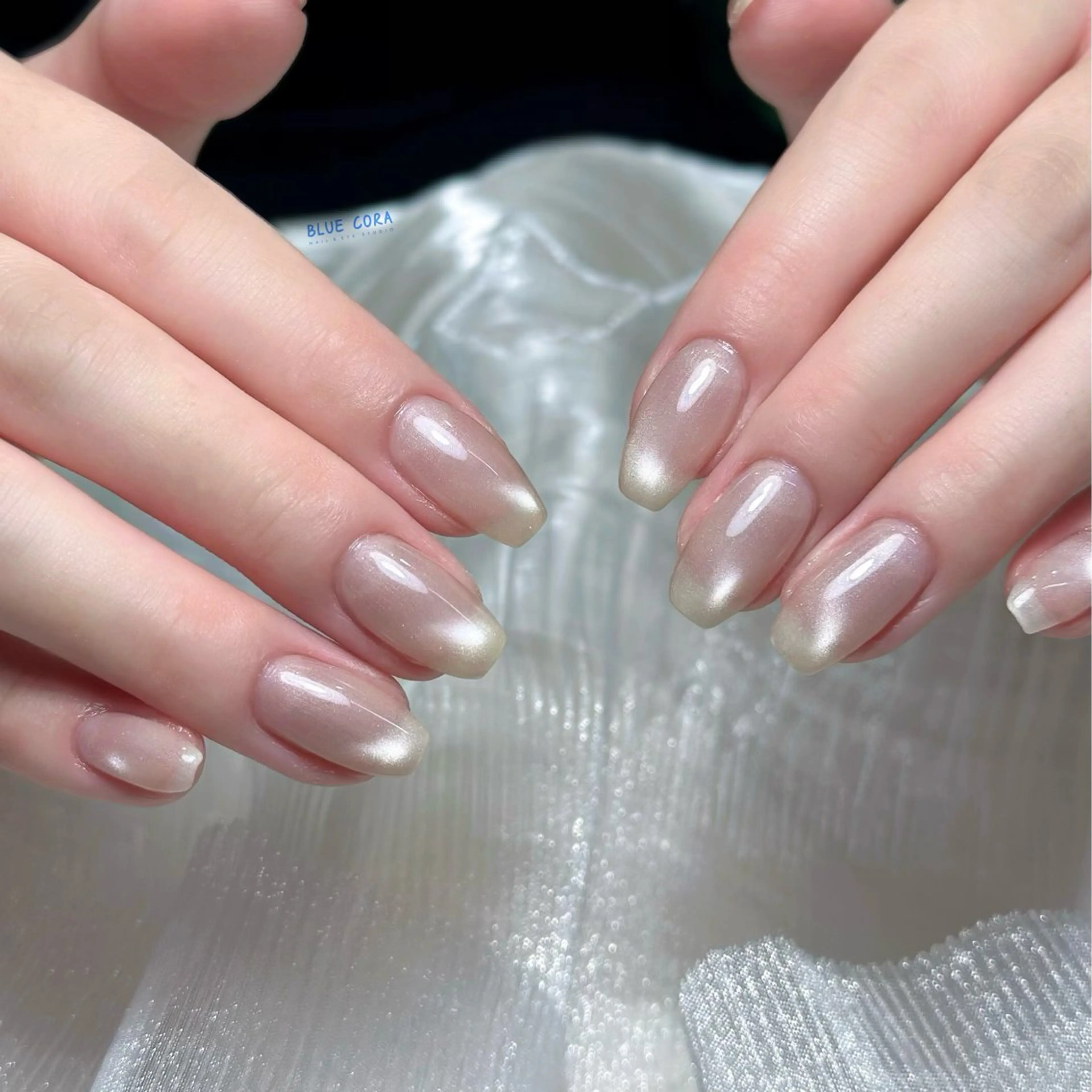 ネイル マグネットネイル ハンドネイル ハンドケア BLUE CORA所属・BLUE CORAのネイルデザイン